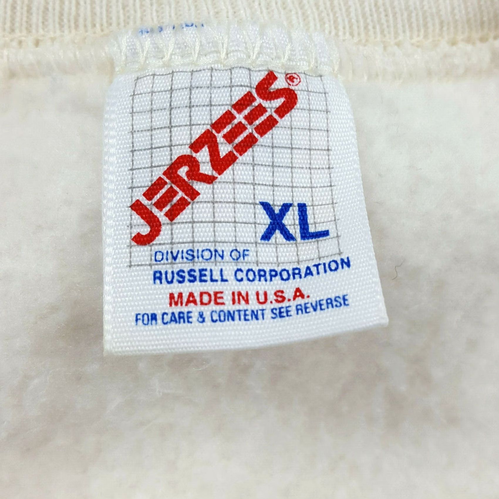 Jerzees VINTAGE Jerzees Noah's Ark Crewneck Sweatshirt XL Men White 80s 90s Retro Jesus Christmas Holiday Size US XL / EU 56 / 4 - 6 Thumbnail