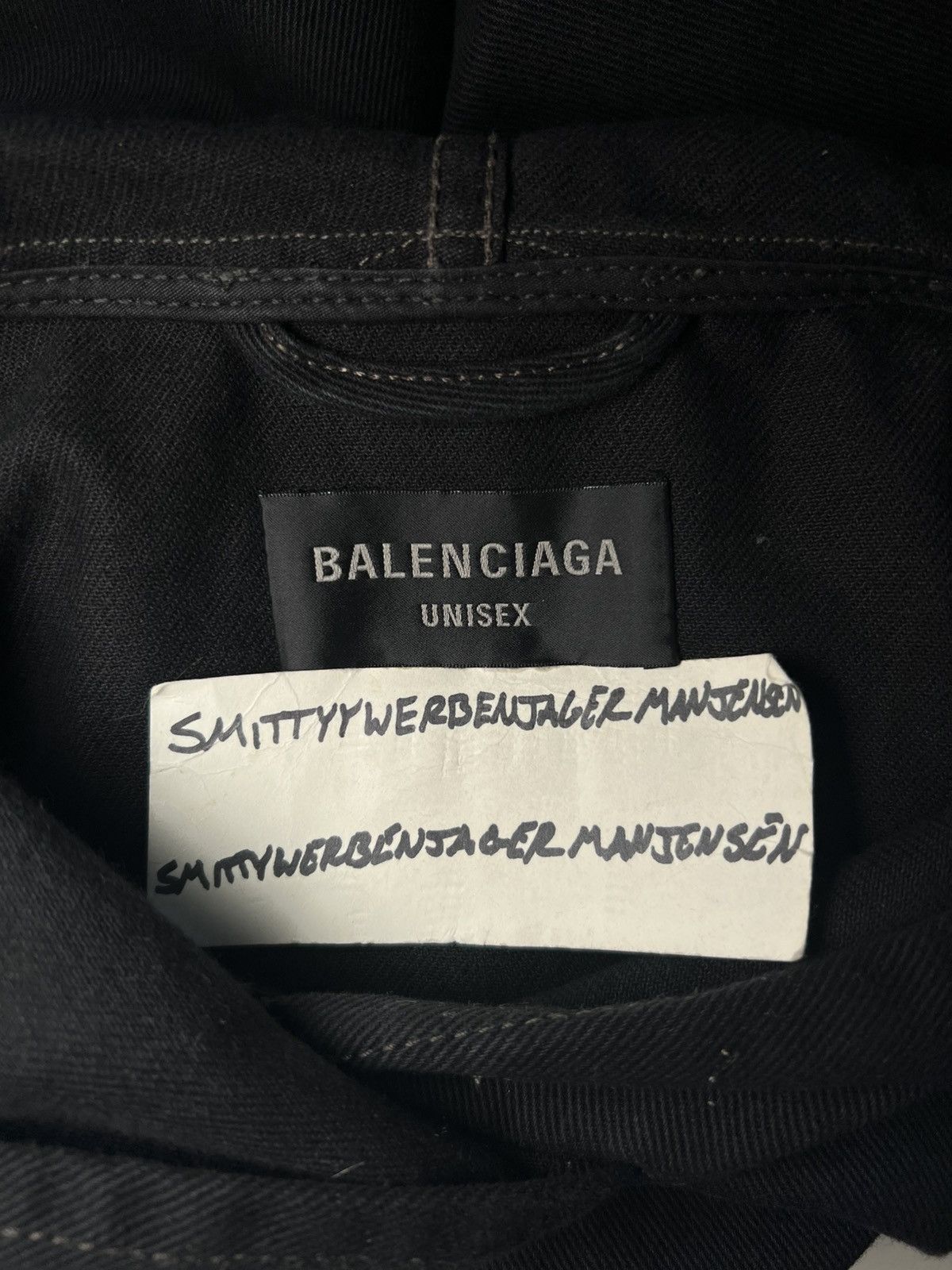 Balenciaga Balenciaga AW22 Distressed Pullover Denim Hoodie Size US M / EU 48-50 / 2 - 10 Thumbnail