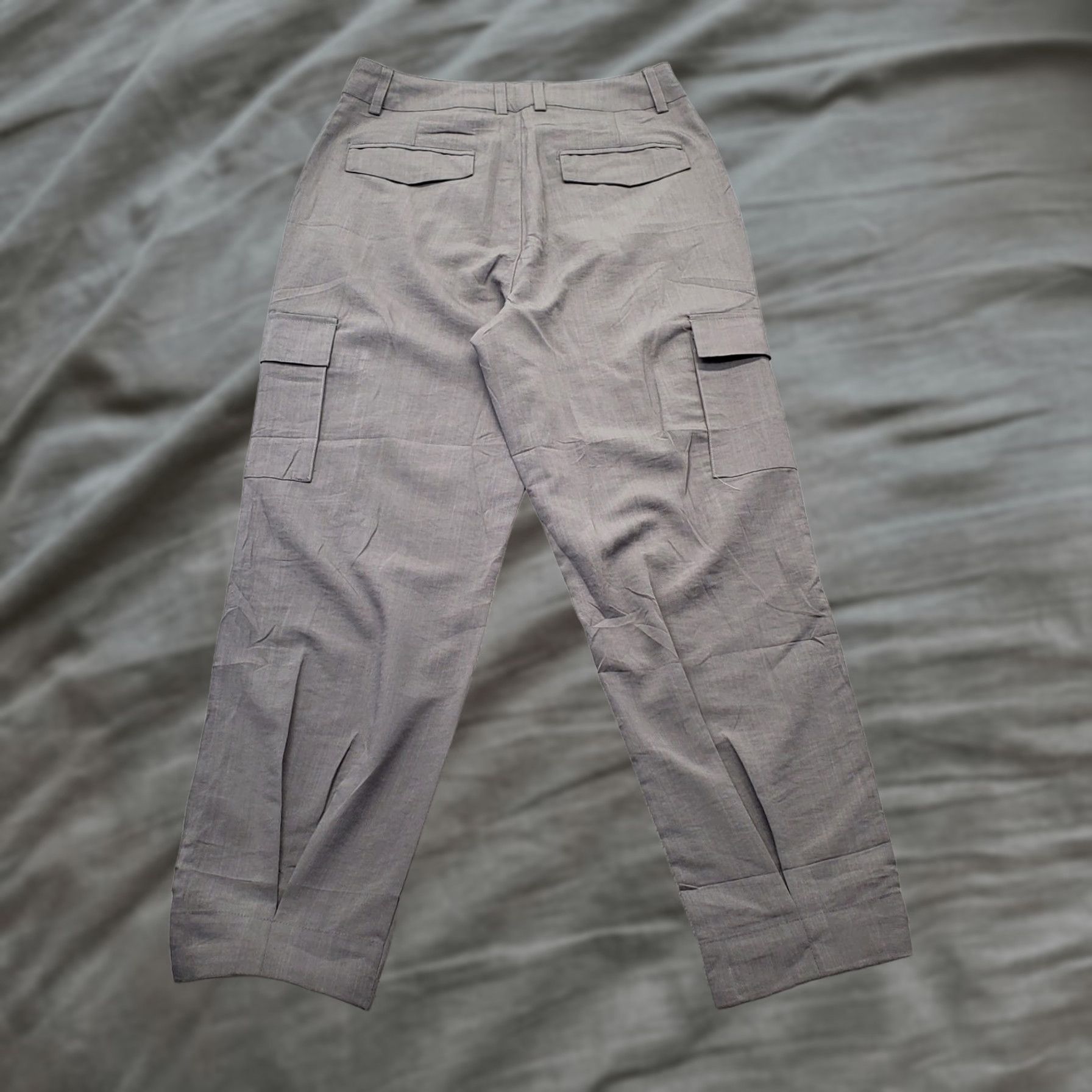 Vintage VILIGO Cargo Pants Men Size 30 Gray Straight Leg Adjustable Ankle Two Button Fly Pants Mens 30 Gray Straight Cargo Size US 30 / EU 46 - 1 Thumbnail