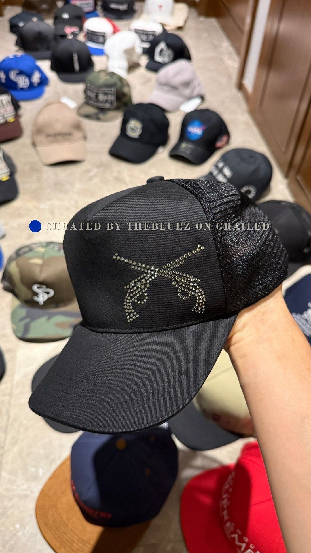Roar × roarguns ROARGUNS X YOSHINORI KOTAKE DESIGN TRUCKER HAT