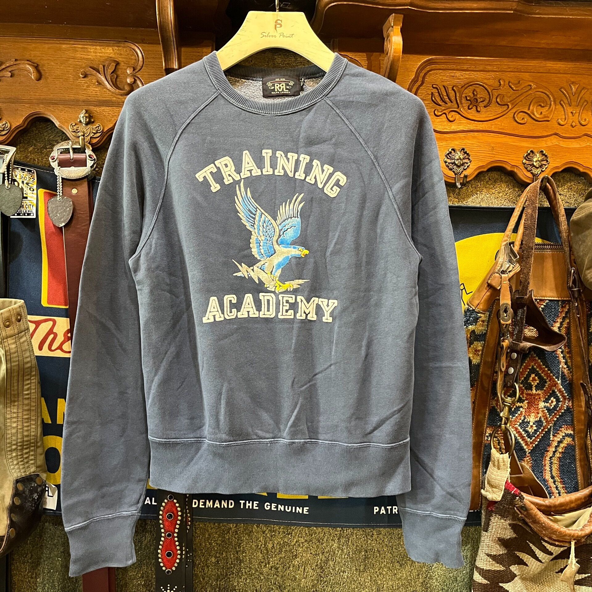 RRL Ralph Lauren vintage rrl training academy sweatshirt Size US S / EU 44-46 / 1 - 1 Thumbnail