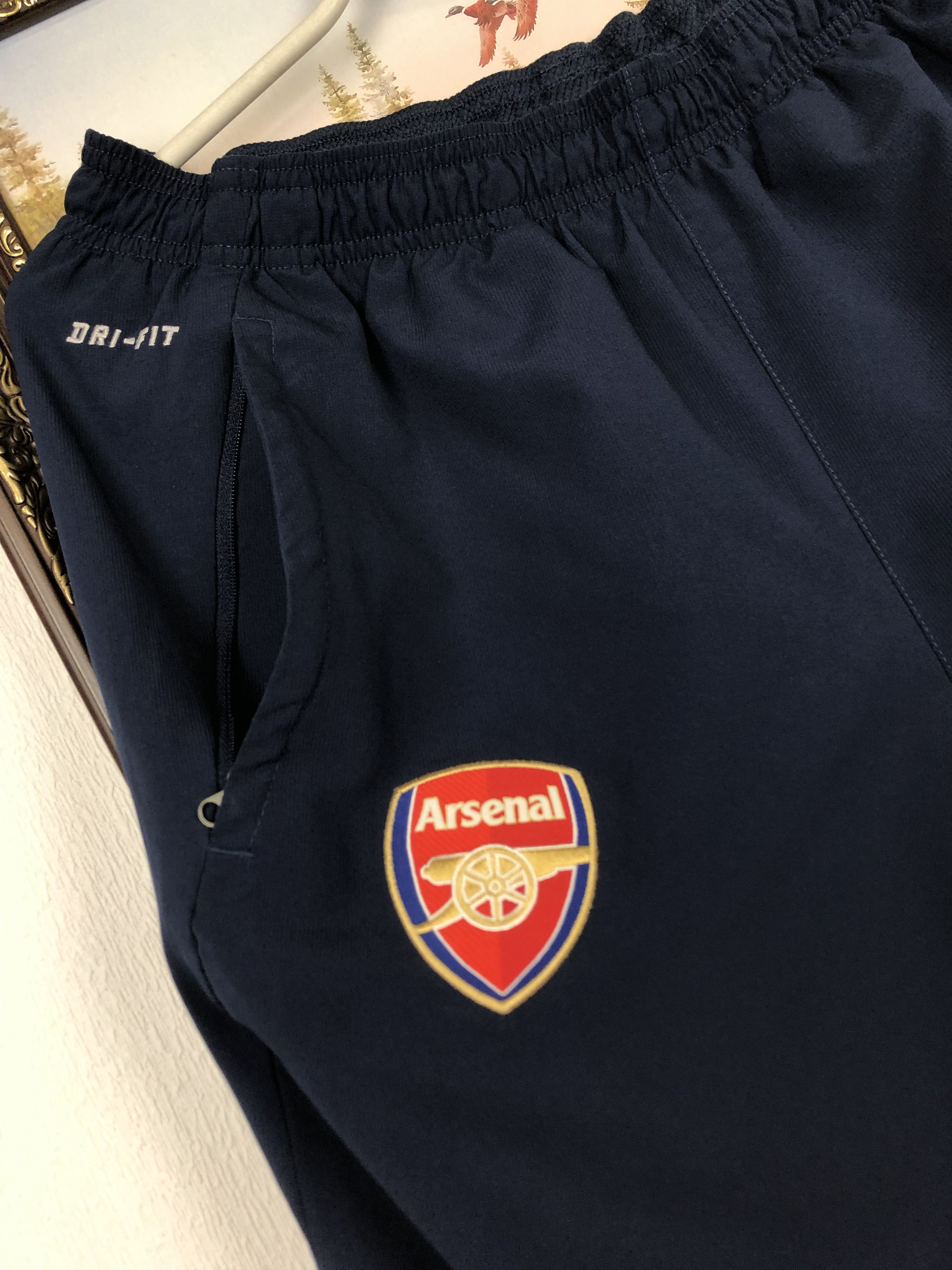 Nike Vintage Arsenal Football Sweatpants Soccer Pants Gunners Size US 32 / EU 48 - 3 Thumbnail