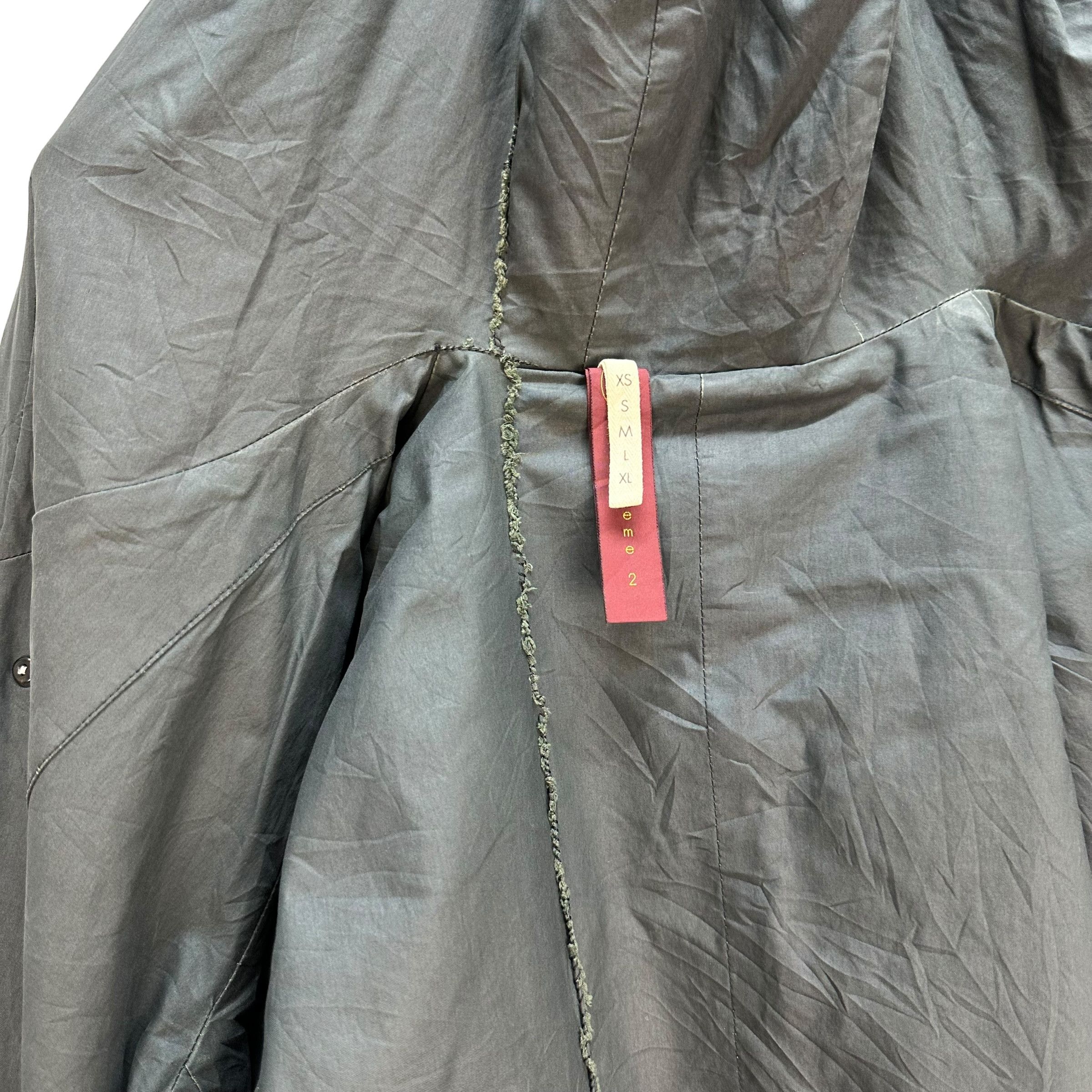 Japanese Brand SCHEME 2 Wool Cashmere Hooded Jacket #A22-0517 Size US M / EU 48-50 / 2 - 10 Thumbnail