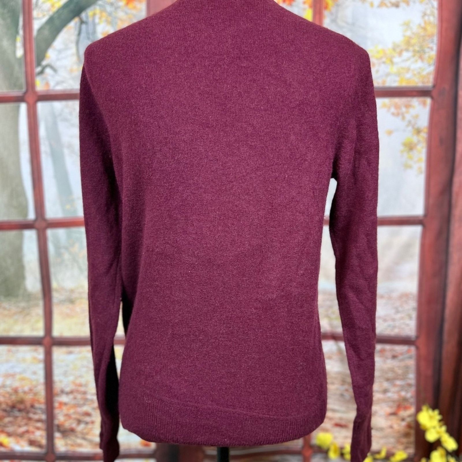NAADAM Naadam Luxe Cashmere Crewneck Sweater Merlot size S Size S / US 4 / IT 40 - 6 Thumbnail