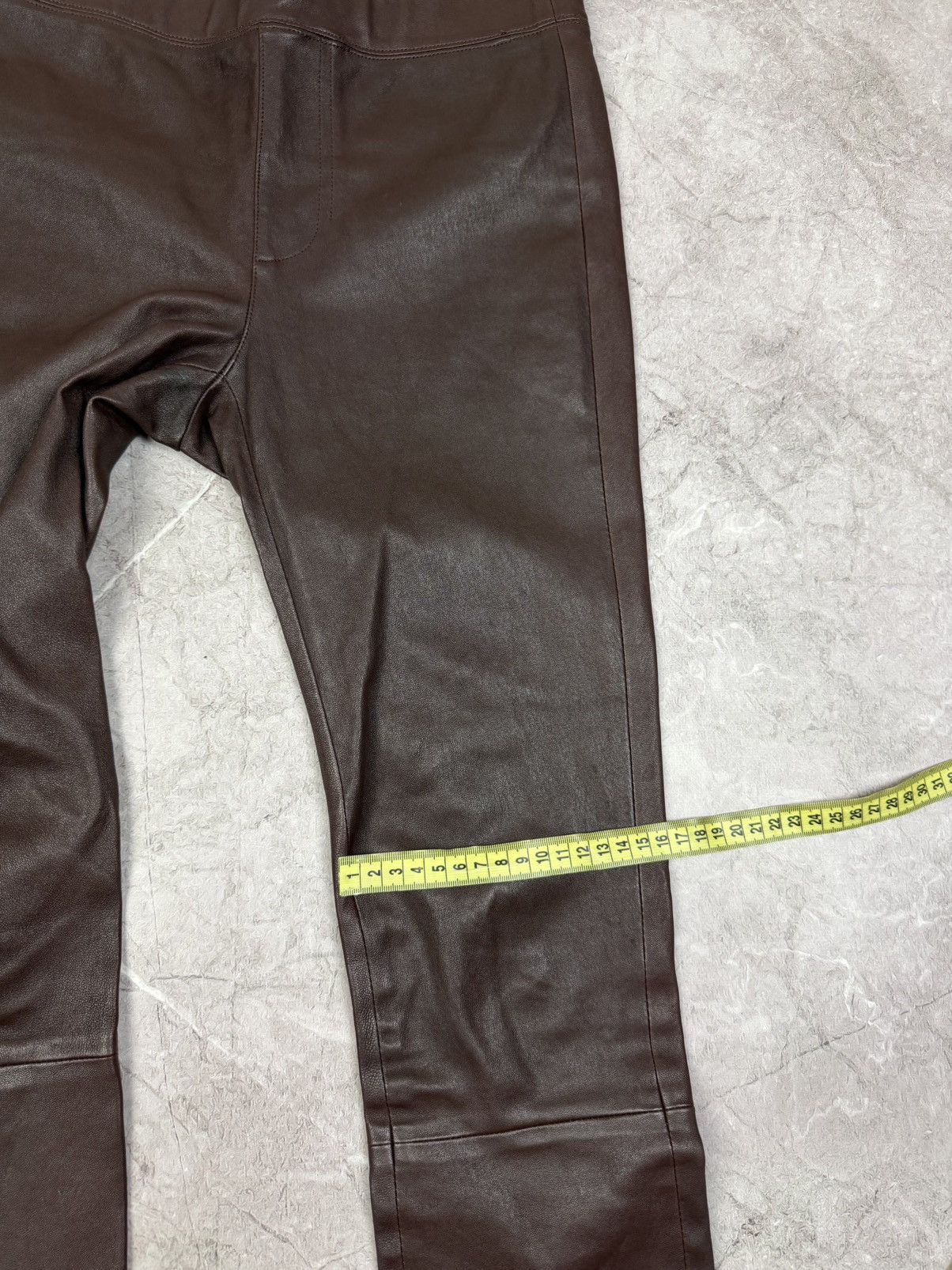 Helmut Lang Helmut Lang leather leggins Size 26" / US 2 / IT 38 - 14 Thumbnail