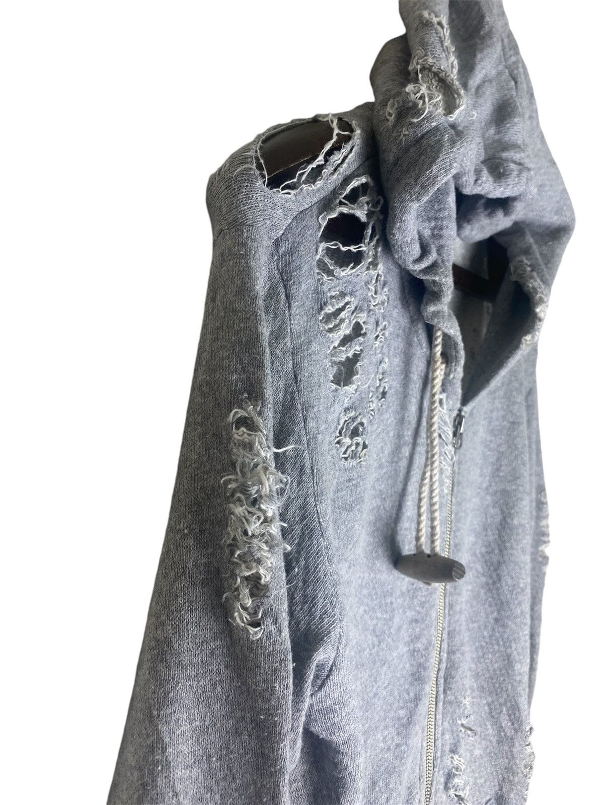 Maison MIHARA YASUHIRO FW16 Miharayasuhiro Distressed Punk Hoodies Size US M / EU 48-50 / 2 - 5 Thumbnail