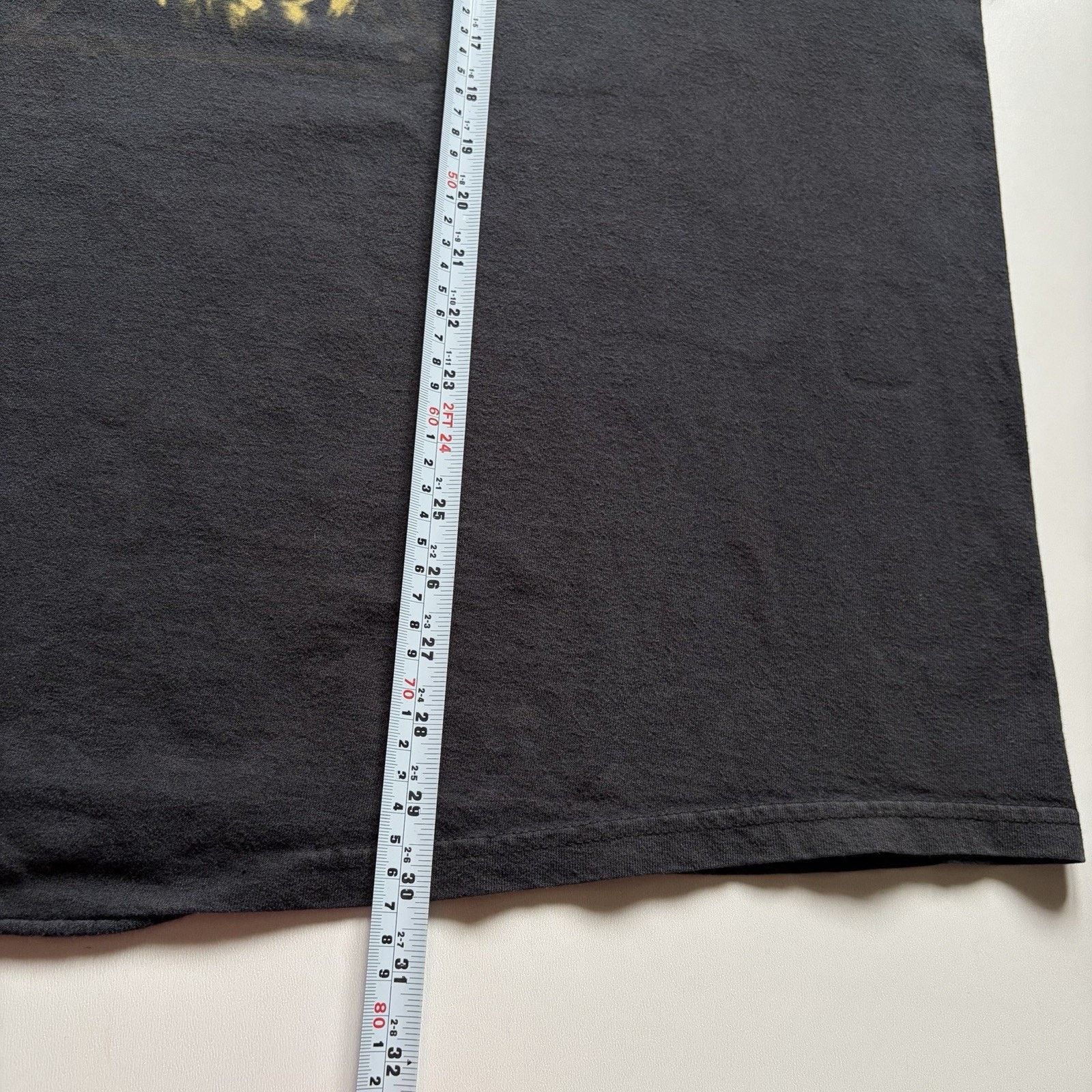 Band Tees × Hanes × Vintage Vintage Disturbed Band Shirt Y2K 3XL Hanes Faded Black Rare Size US XXL / EU 58 / 5 - 5 Thumbnail