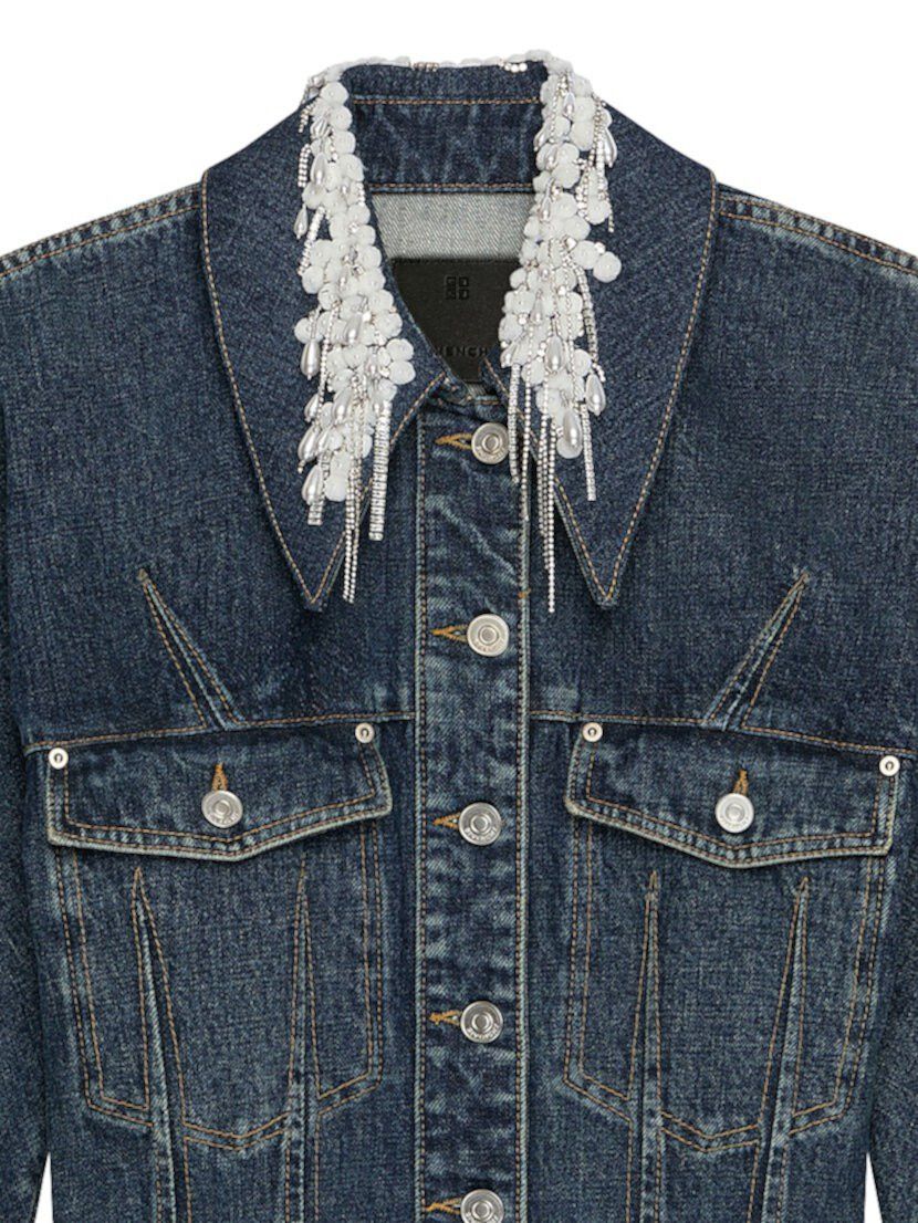 Givenchy o1w1db10126 jacket in Dark Blue Size M / US 6-8 / IT 42-44 - 3 Thumbnail