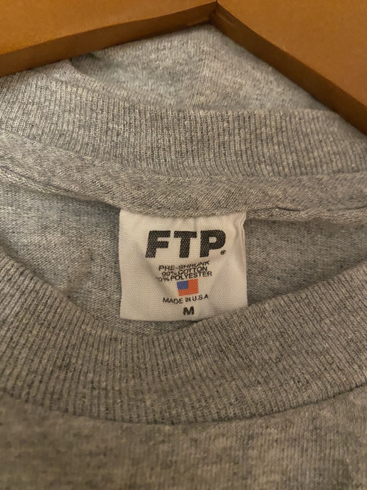 Fuck The Population FTP DESTROYER TEE GREY SIZE MEDIUM Size US M / EU 48-50 / 2 - 2 Thumbnail