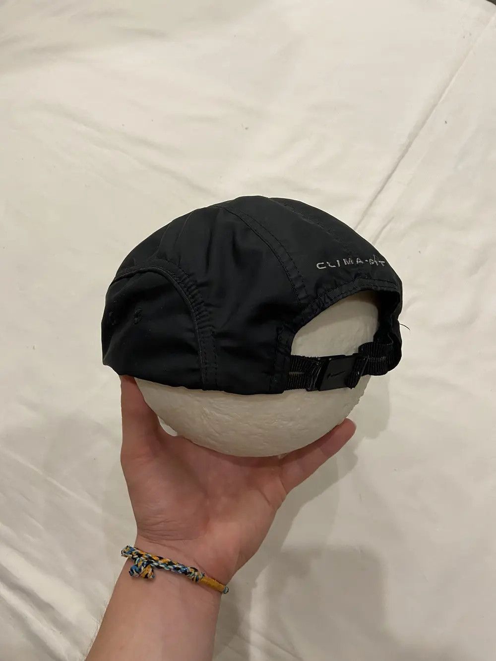 Nike 🦍VINTAGE 90’S Y2K NIKE NYLON DRILL 5 PANEL CAP HAT SWOOSH Size ONE SIZE - 3 Thumbnail