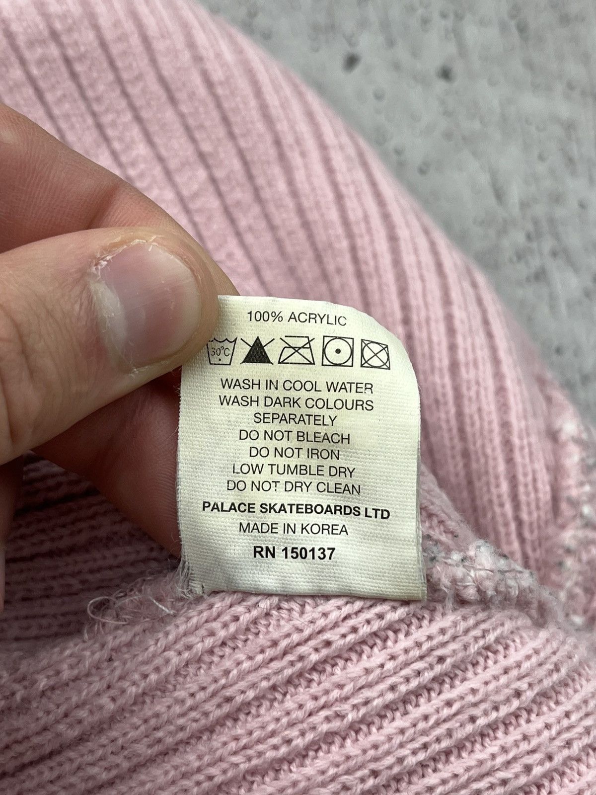 Palace Pink Palace Print Beanie OS Size ONE SIZE - 6 Thumbnail