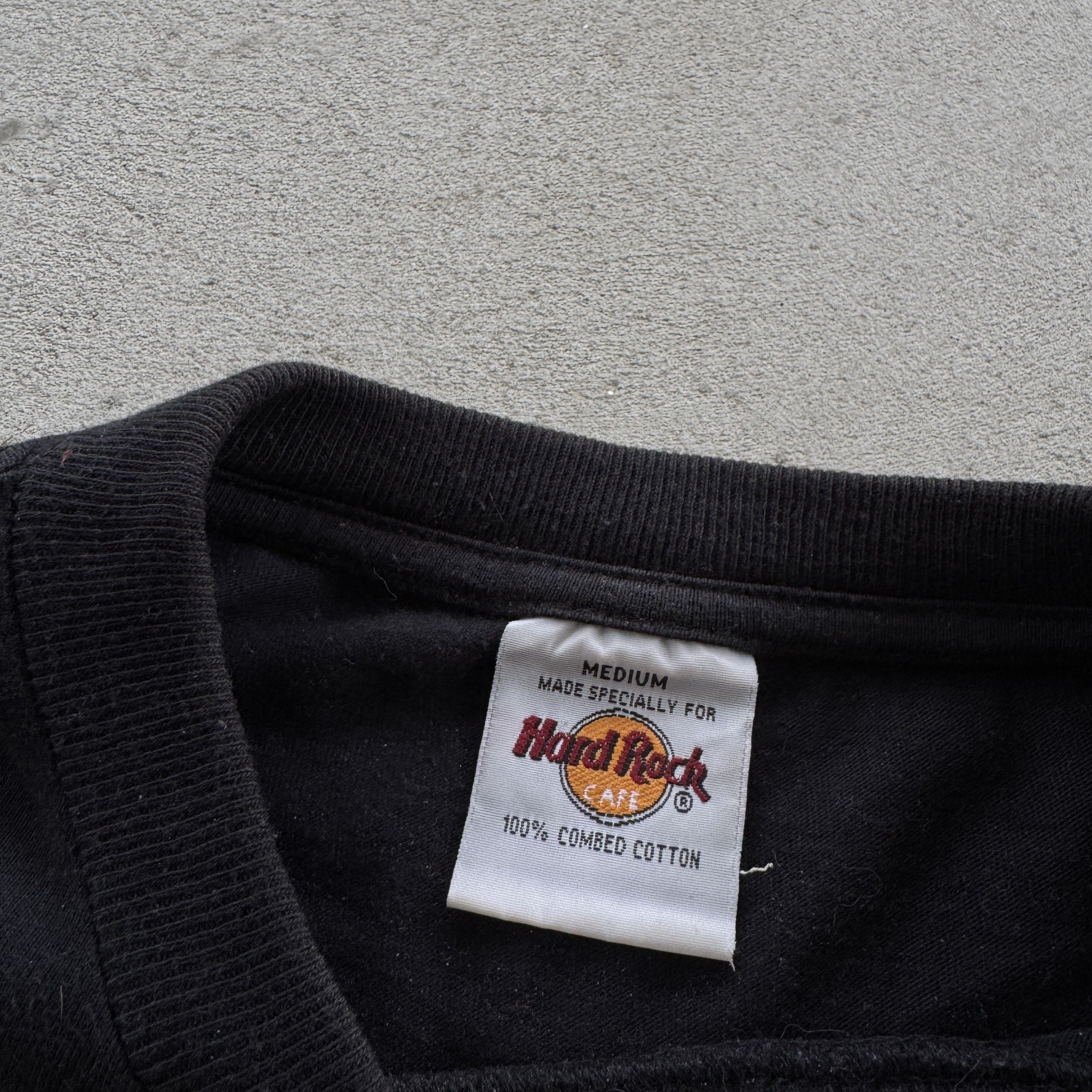 Hard Rock Cafe Vintage 90s Hard Rock Cafe Dubai Long Sleeve Tee Shirt Size US M / EU 48-50 / 2 - 5 Thumbnail
