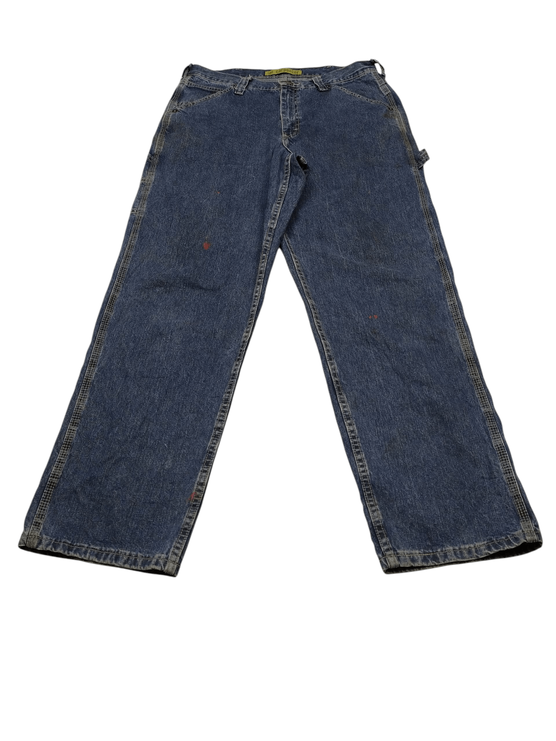 Lee Vintage Lee Dungarees Carpenter Double Knee Jeans Size US 34 / EU 50 - 2 Thumbnail