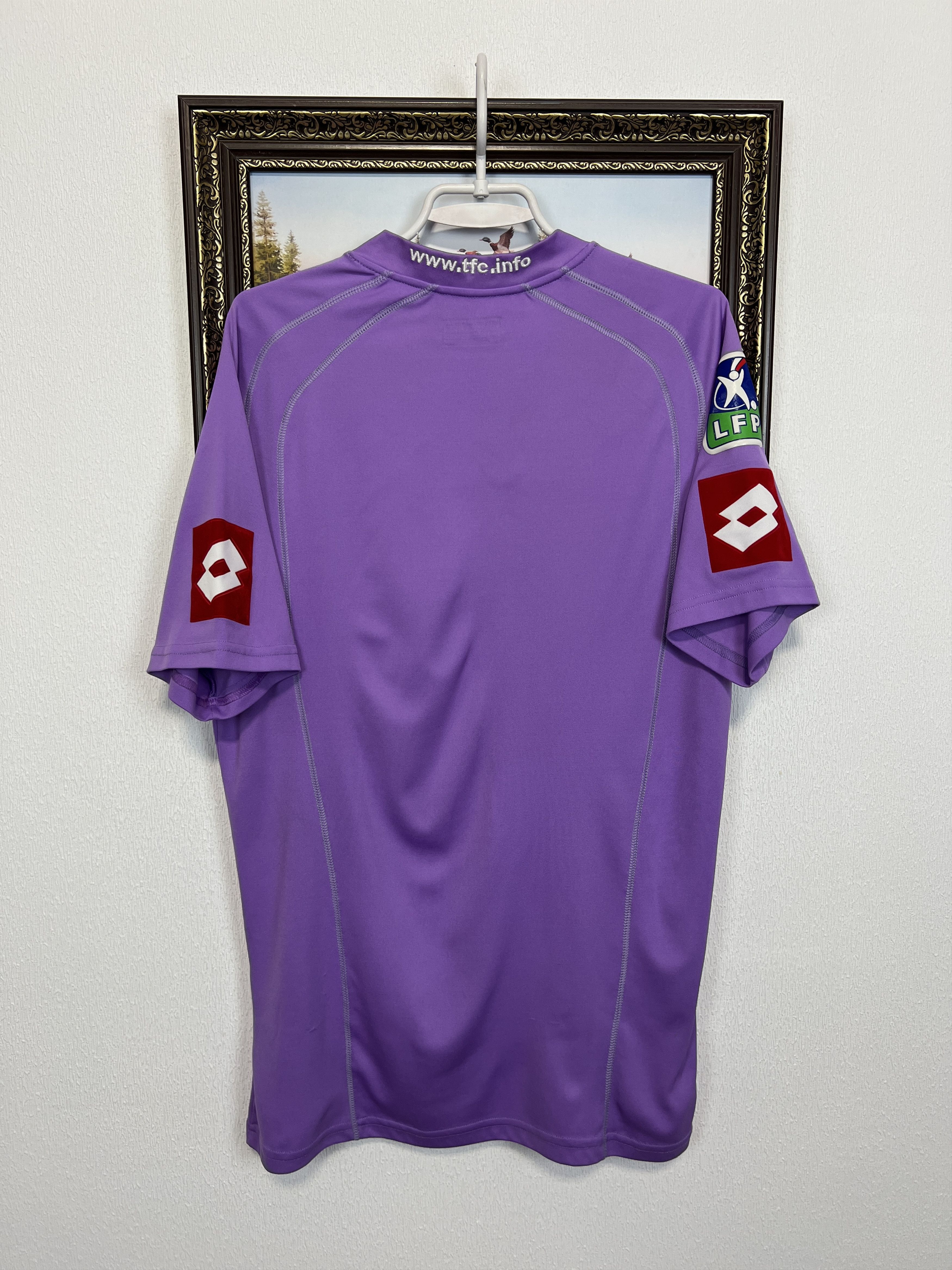 Lotto Sport Toulouse Home football shirt 2004 Soccer Jersey Trikot Rare Size US XL / EU 56 / 4 - 8 Thumbnail