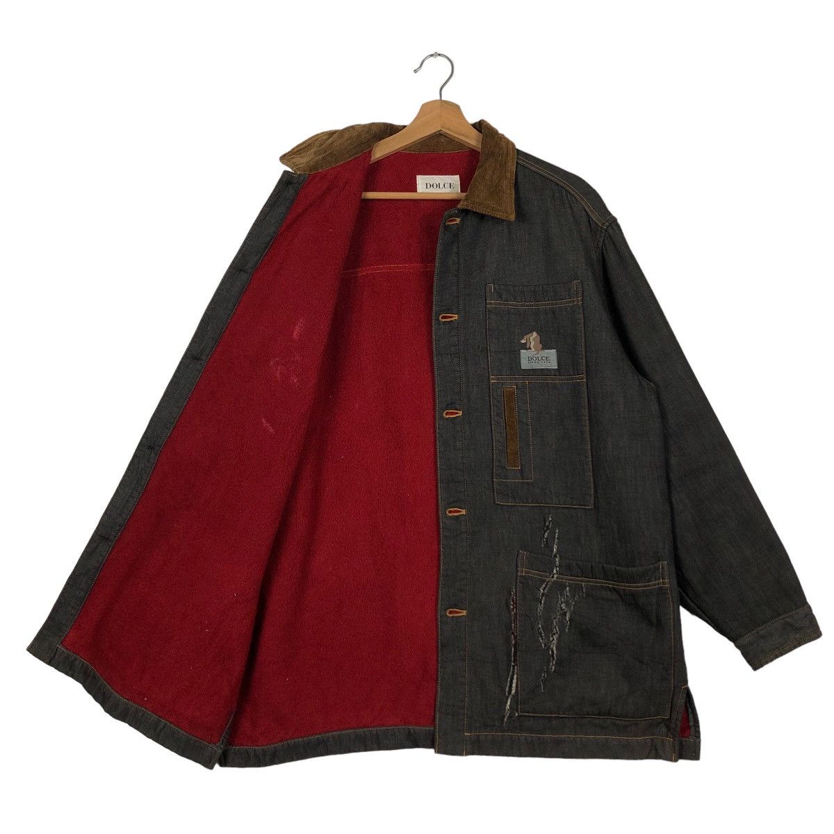 Japanese Brand 🔥Vintage Hikory Chore Jacket Dolce Japan Issey Miyake Size US M / EU 48-50 / 2 - 9 Thumbnail