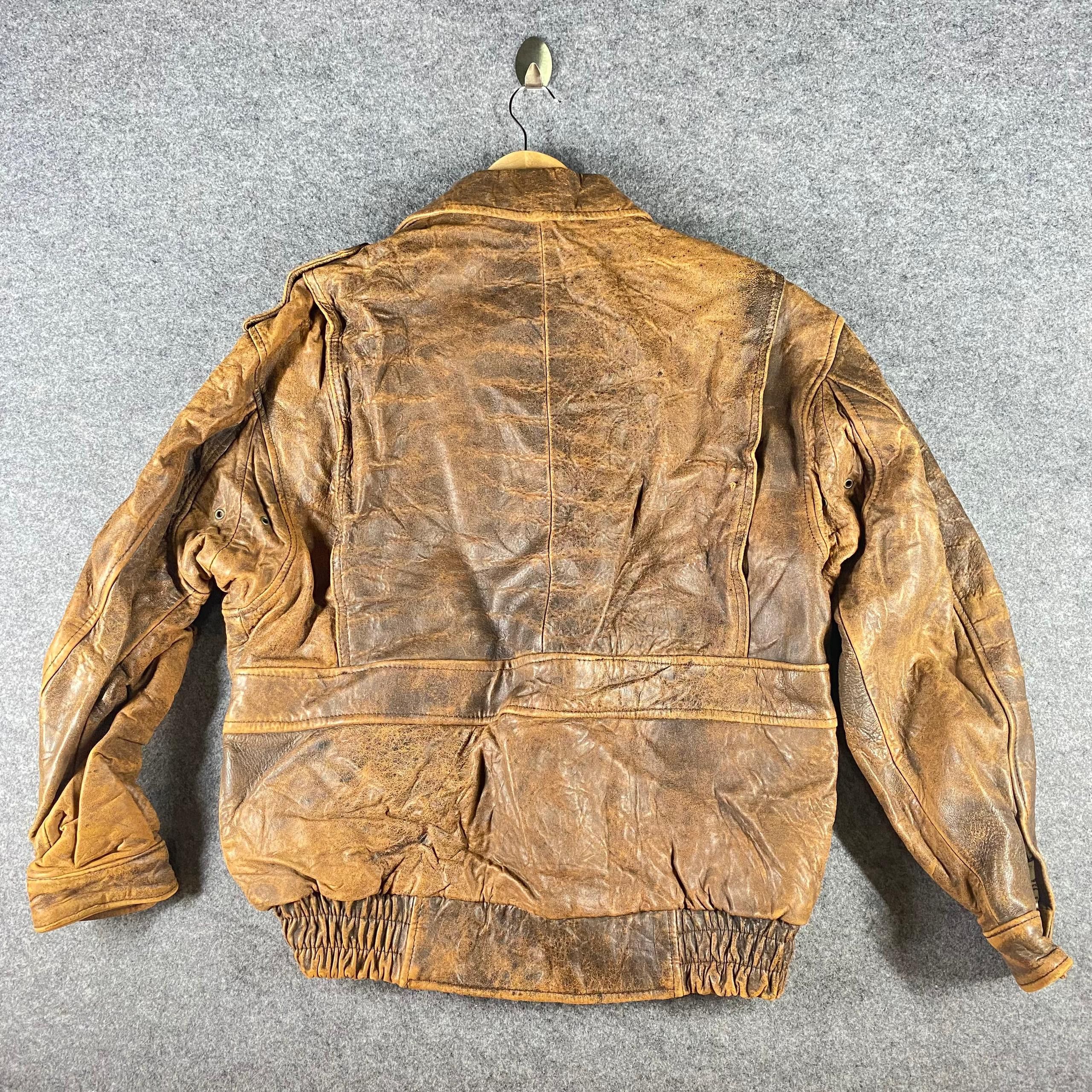 If Six Was Nine Vintage Lord Anthony Leather Jacket Size US M / EU 48-50 / 2 - 4 Thumbnail