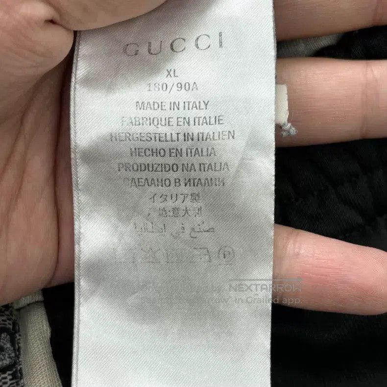 Gucci Gucci Size XL Black side snake pattern logo school uniform Size US 33 - 5 Thumbnail