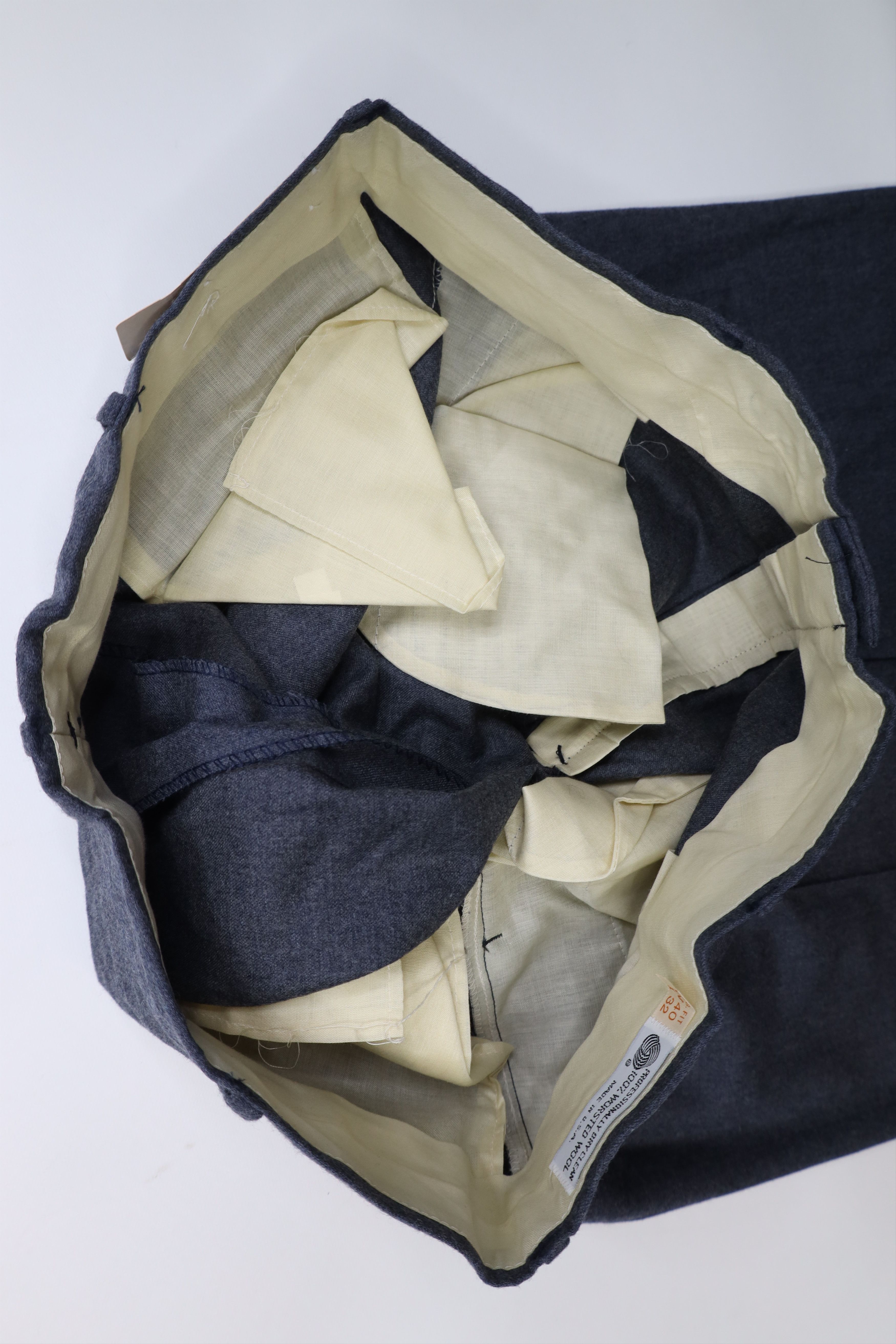 Vintage Deadstock Vintage 70s Streetwear Wide Leg Chino Pants USA Size US 40 / EU 56 - 9 Thumbnail