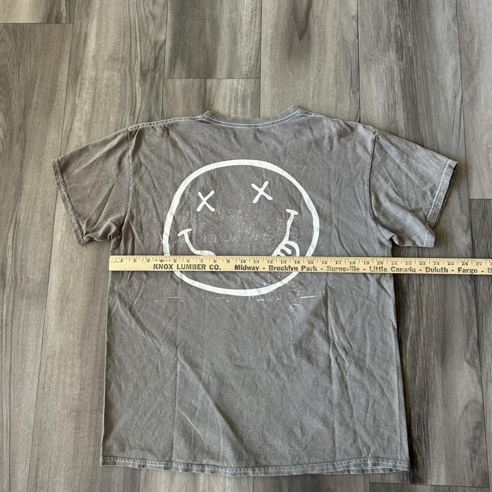 Other Sick Nirvana Smile t shirt size L Green Size US L / EU 52-54 / 3 - 5 Thumbnail