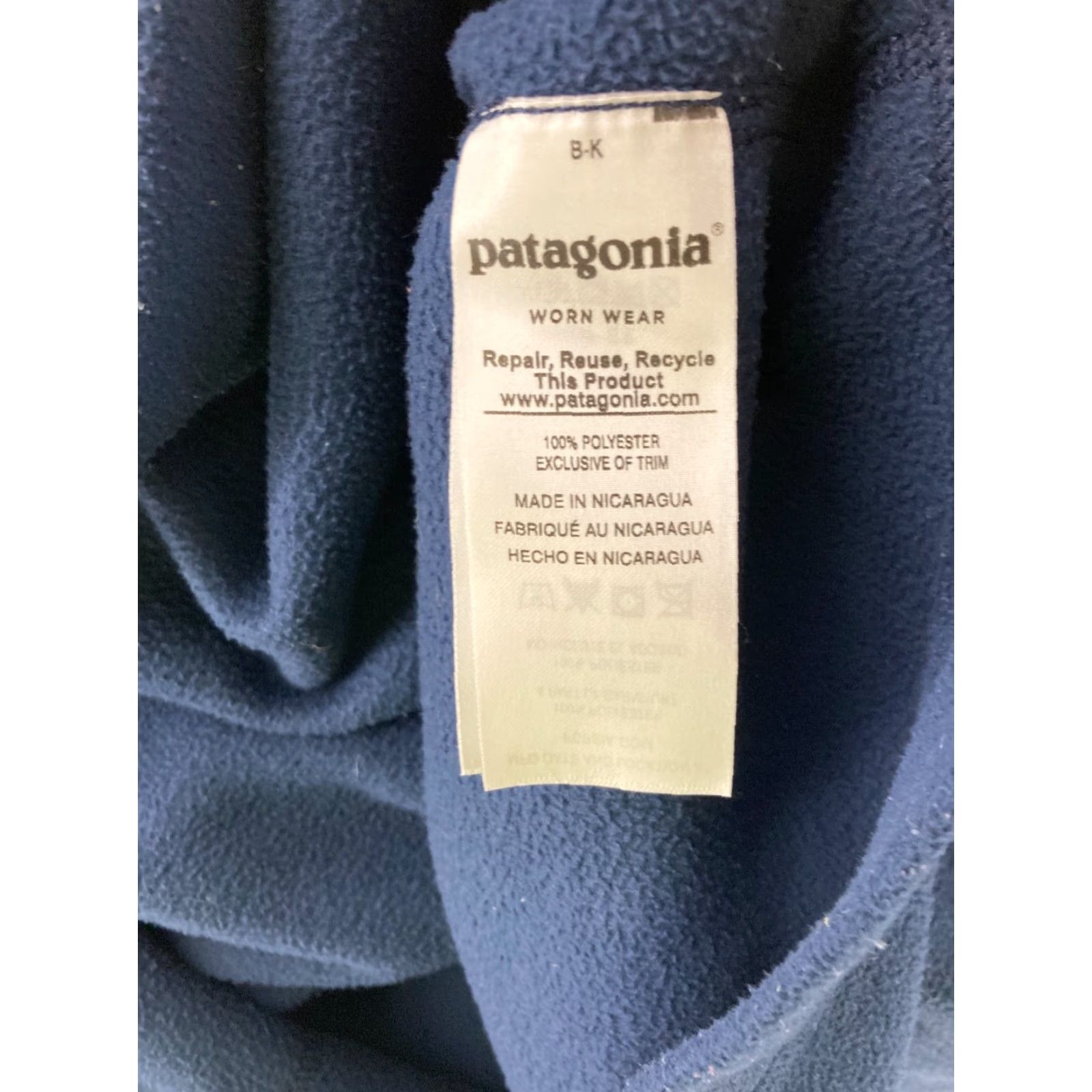 Patagonia Patagonia Jacket Mens Large Better Sweater Fleece 1/4 Zip Blue Starr Regional Size US L / EU 52-54 / 3 - 7 Thumbnail