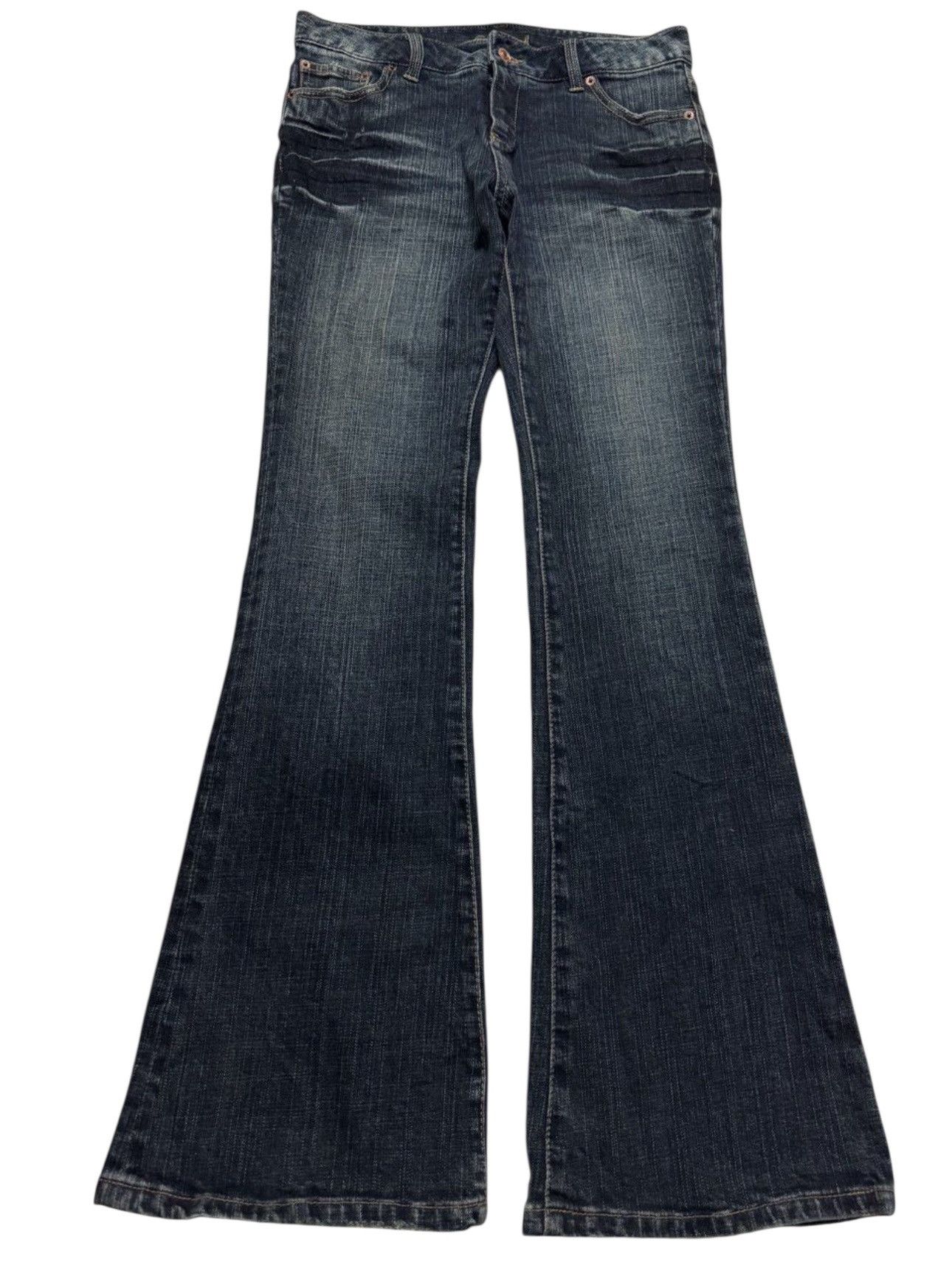 Flared💥Bell Bottom Japanese Mudwash Bootcut Insane Dark Jean