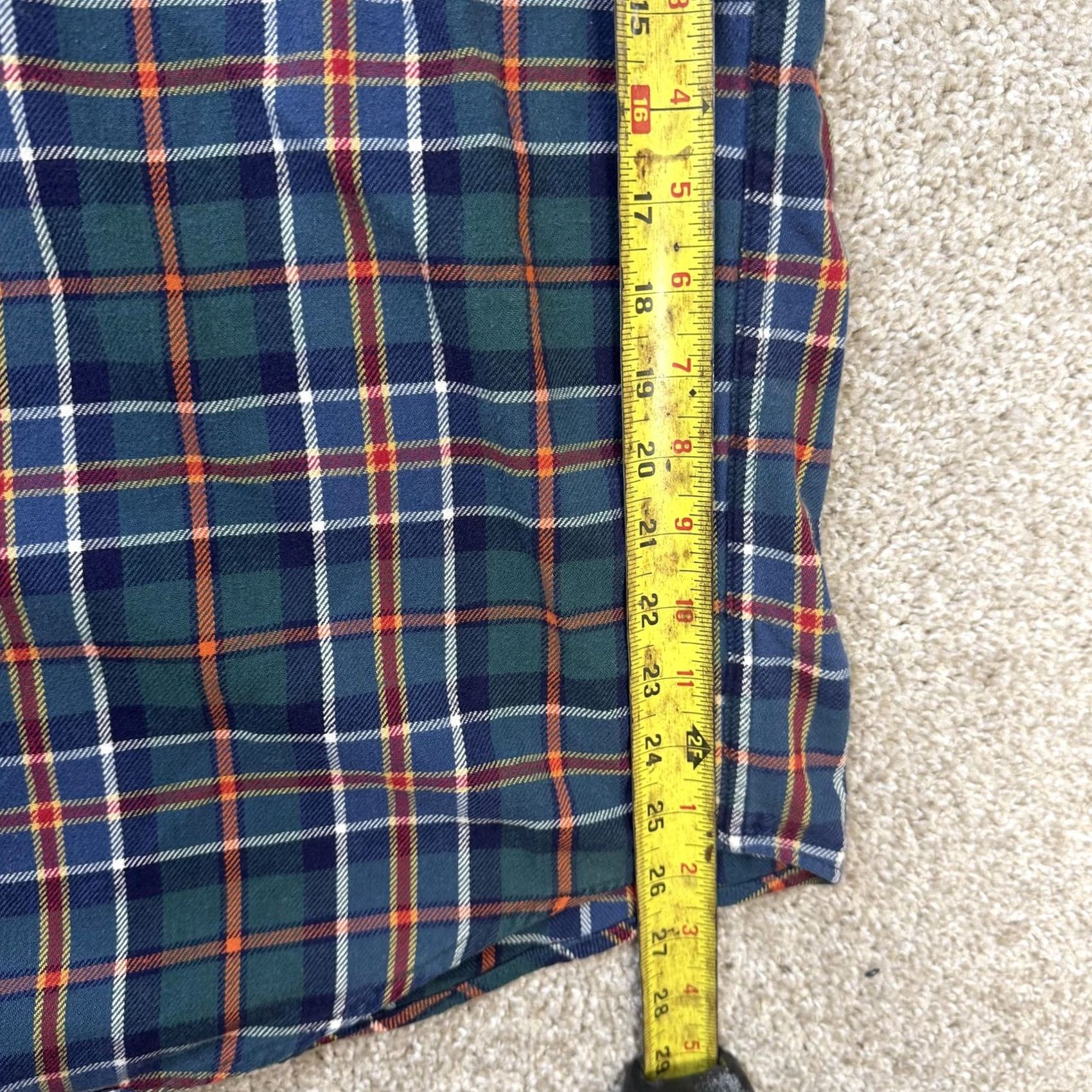 J.Crew J.Crew Shirt Mens XL Multicolor Plaid Flannel Long Sleeve Button-Up Casual Size US XL / EU 56 / 4 - 6 Thumbnail