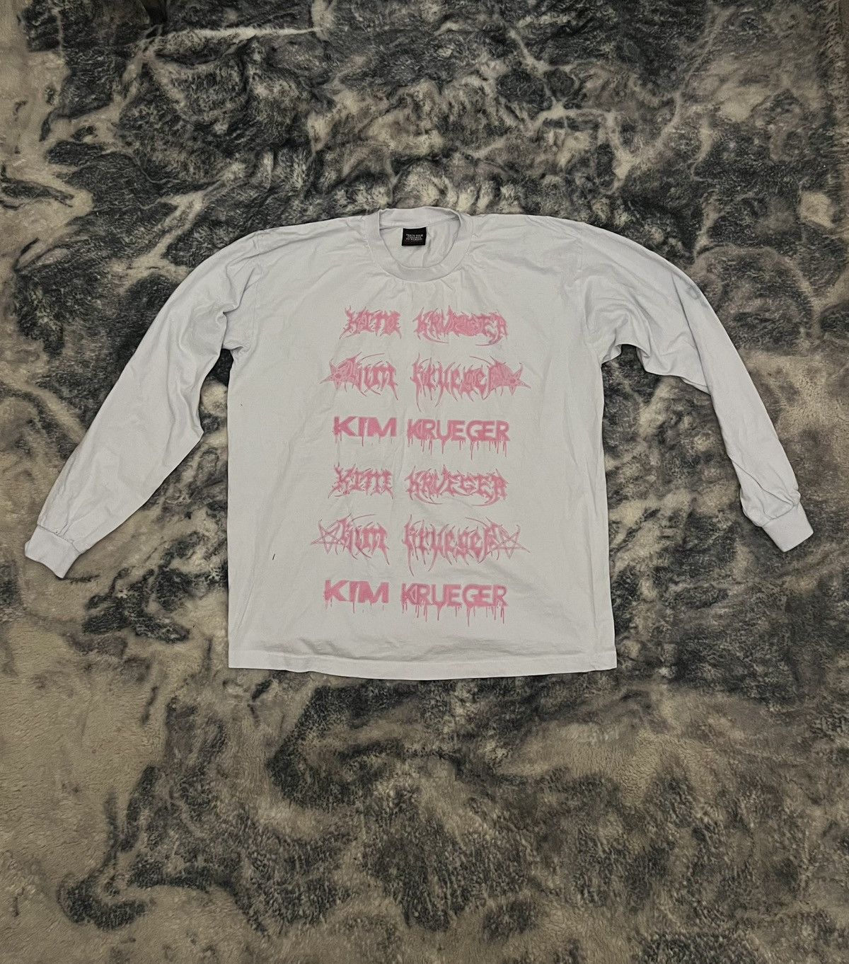 kim krueger ロンt Kim Krueger KIM KRUGER RED LONG-SLEEVE 1/10 | Grailed