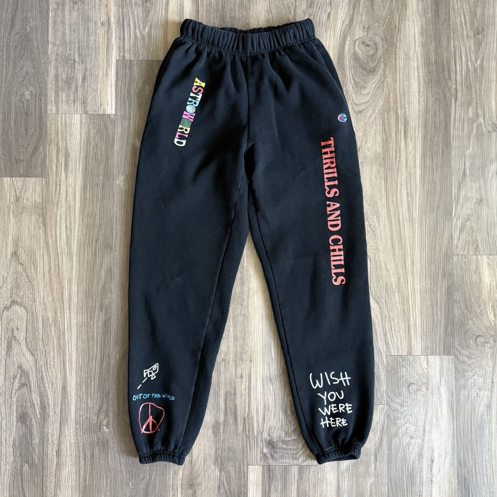Champion Travis Scott Astroworld Sweatpants Size S