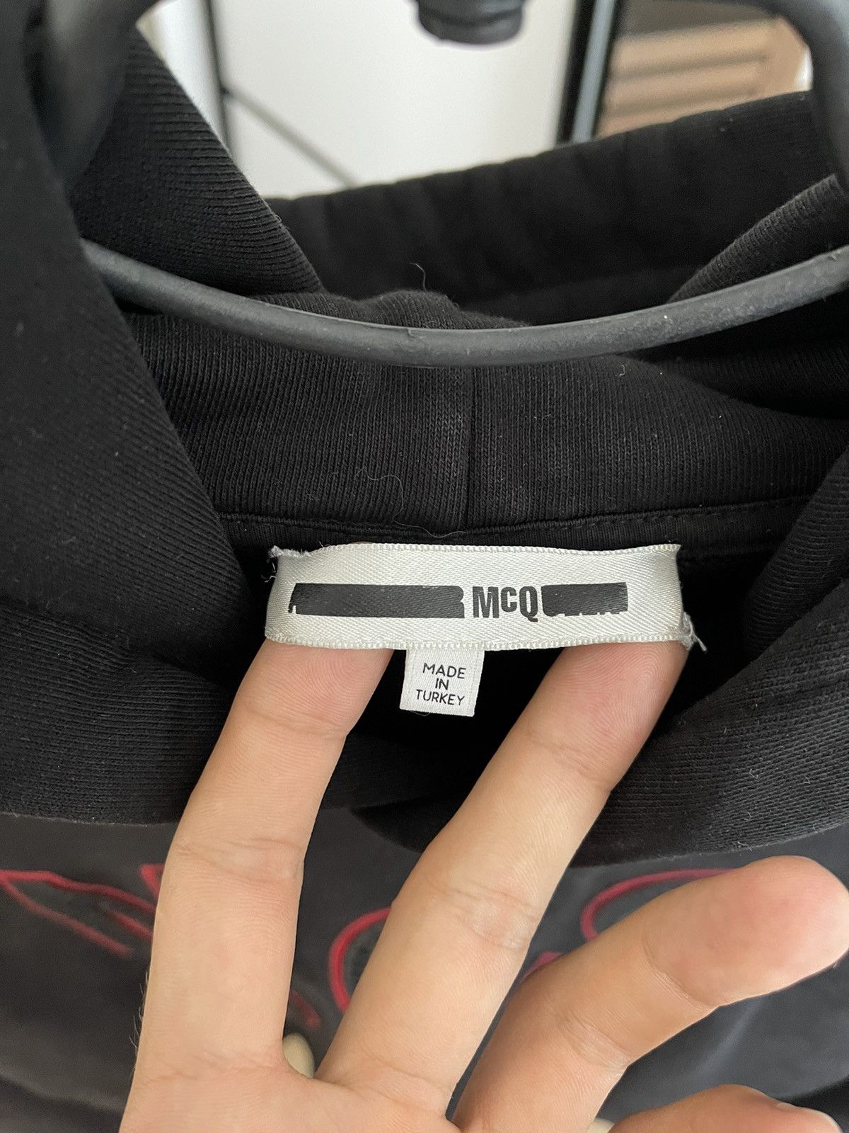 Alexander McQueen Alexander McQueen Hoodie Pullover Big Logo MCQ Size US M / EU 48-50 / 2 - 6 Thumbnail