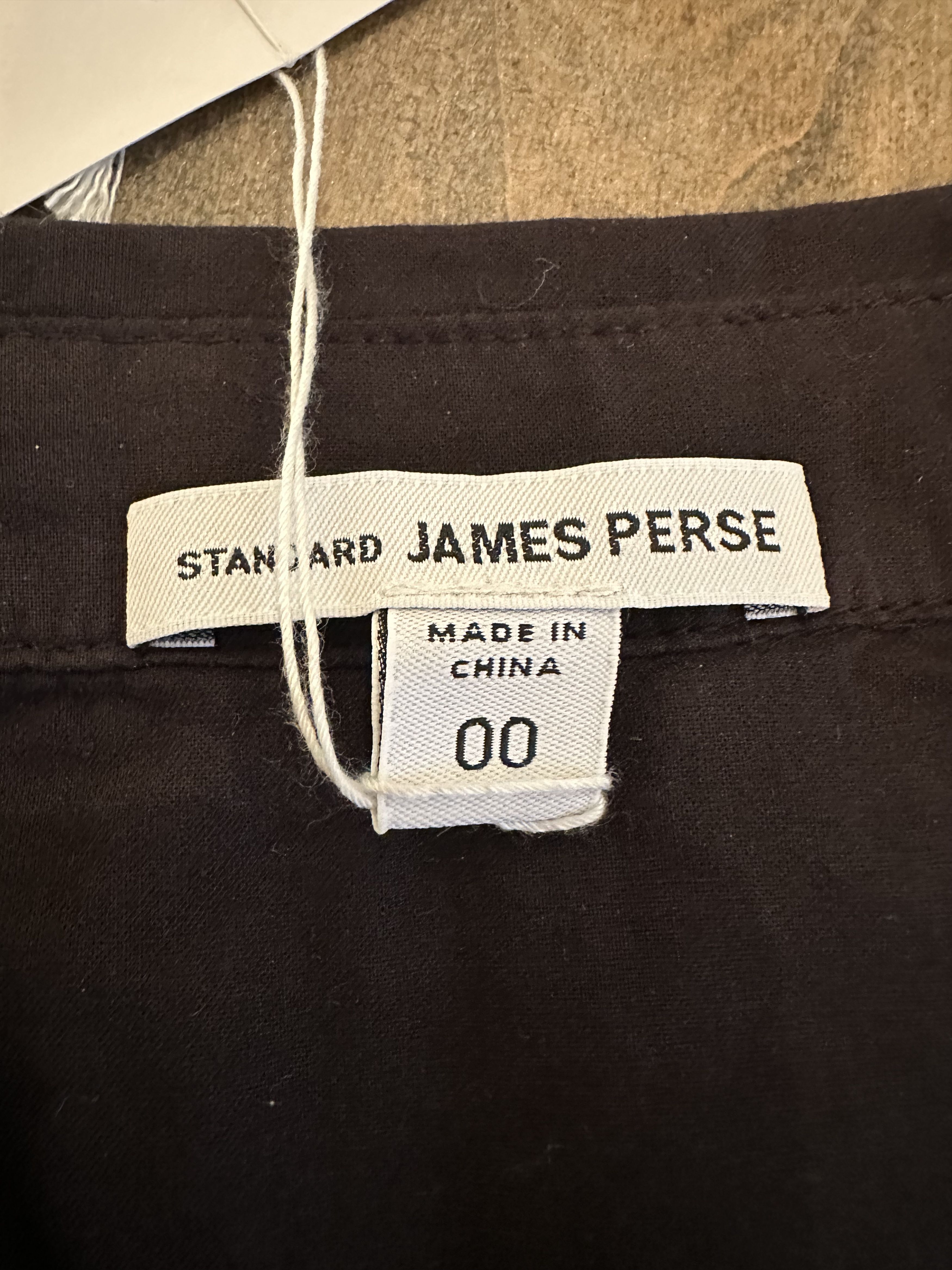 James Perse Black Standard Shirt (Size 00) New Size US XS / EU 42 / 0 - 3 Thumbnail
