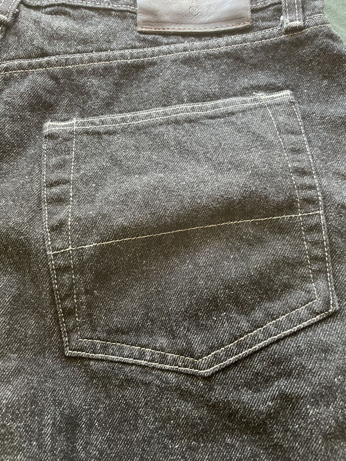 Nautica × Vintage VINTAGE NAUTICA BLACK DENIM JEAN SHORTS JORTS 36x10 NI-3190 Size US 36 / EU 52 - 15 Thumbnail