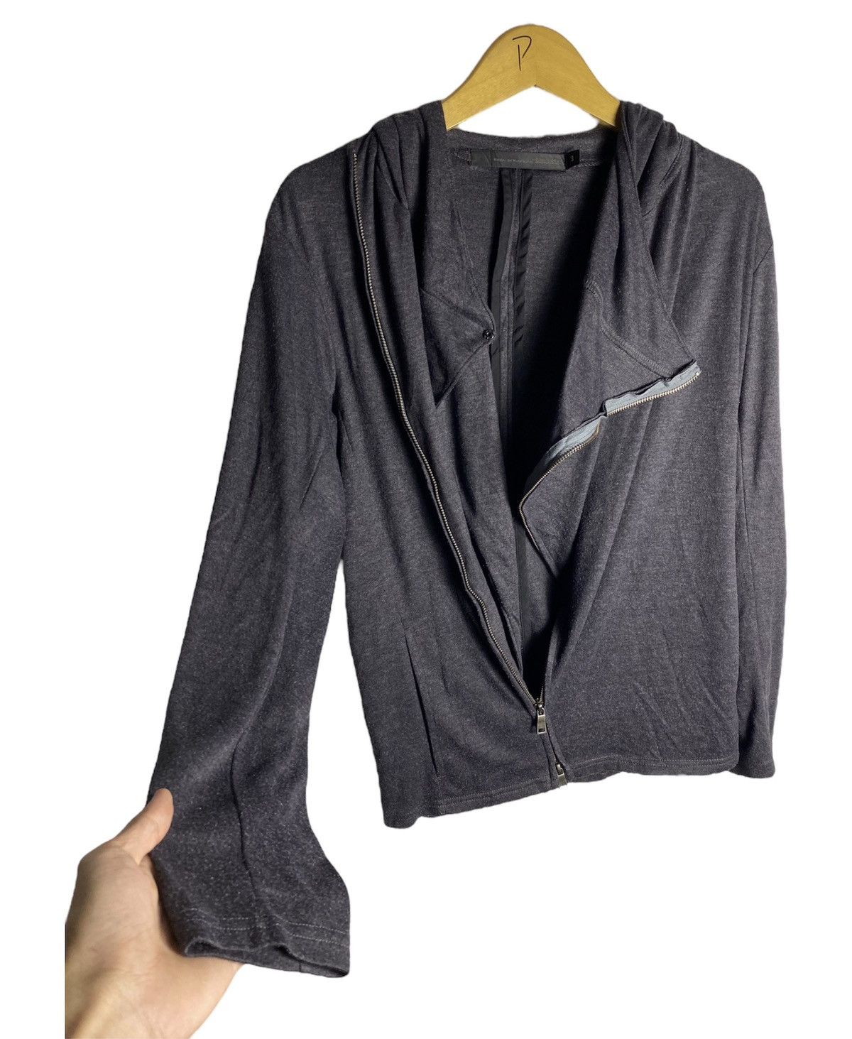 20471120 × Beauty Beast × Japanese Brand asymmetric hoodie by schlussel like yohji Size US M / EU 48-50 / 2 - 5 Thumbnail