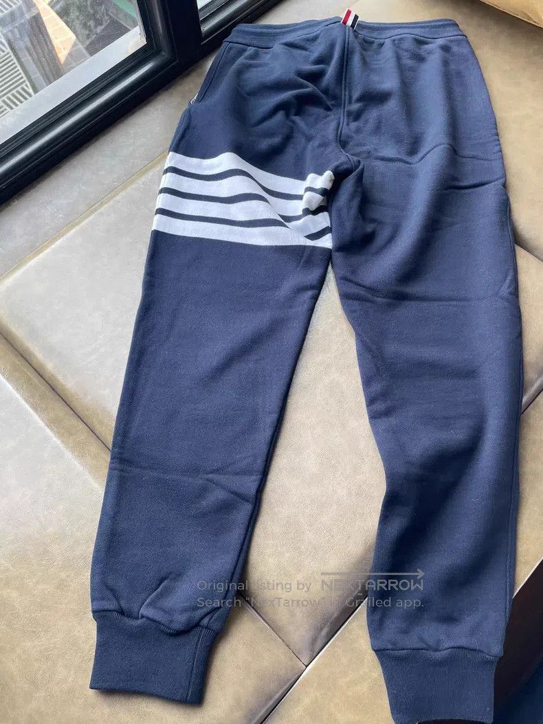 Thom Browne Thom Browne Bluish-purple sweatpants Size US 42 / EU 58 - 3 Thumbnail