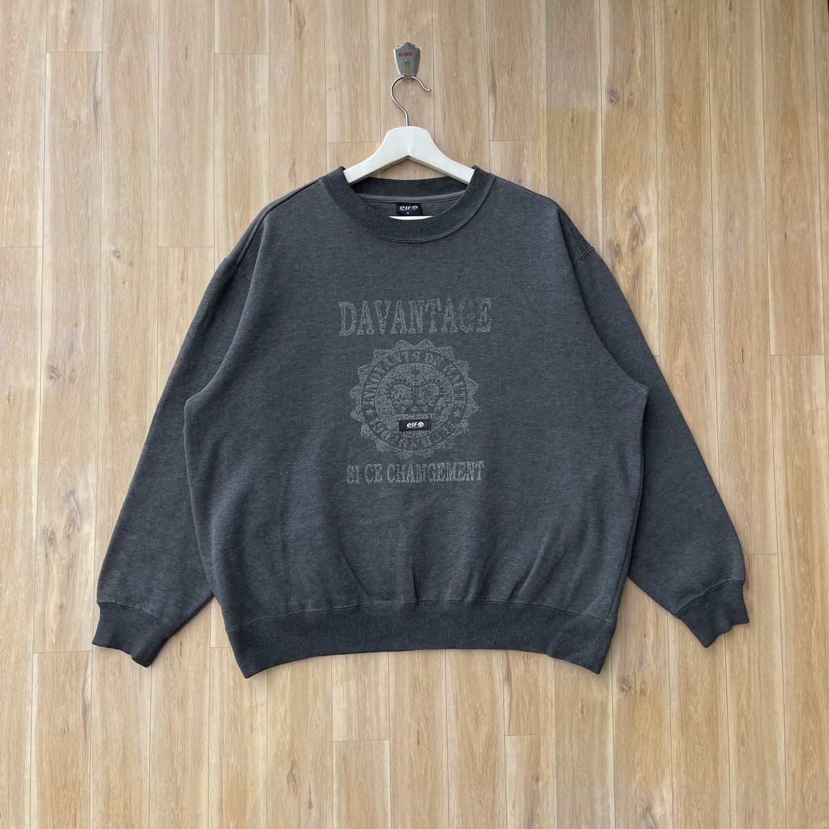 Vintage Vintage Elf Motorsports Lubricants Pullover Sweatshirt Size US L / EU 52-54 / 3 - 1 Thumbnail