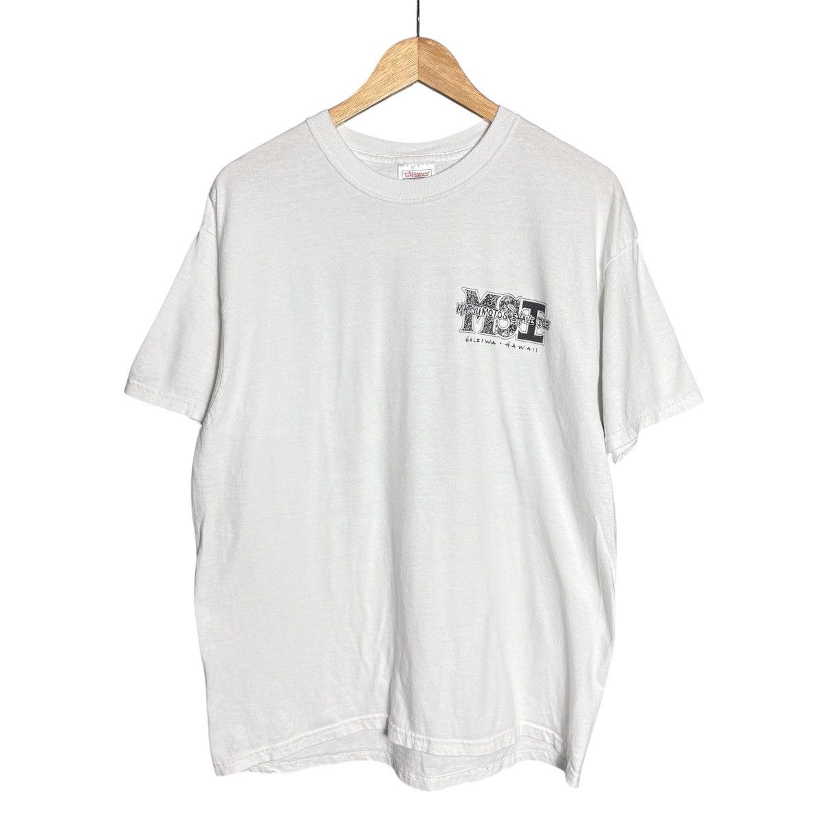 Vintage Vintage 90s Mamoru Matsumoto Shave Ice Hawaii Photo T-Shirt Size US L / EU 52-54 / 3 - 2 Thumbnail