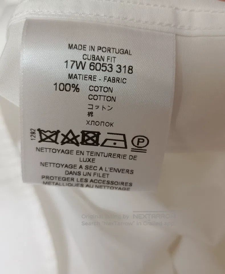 Givenchy Givenchy Size39 White Shirt Size US M / EU 48-50 / 2 - 8 Thumbnail