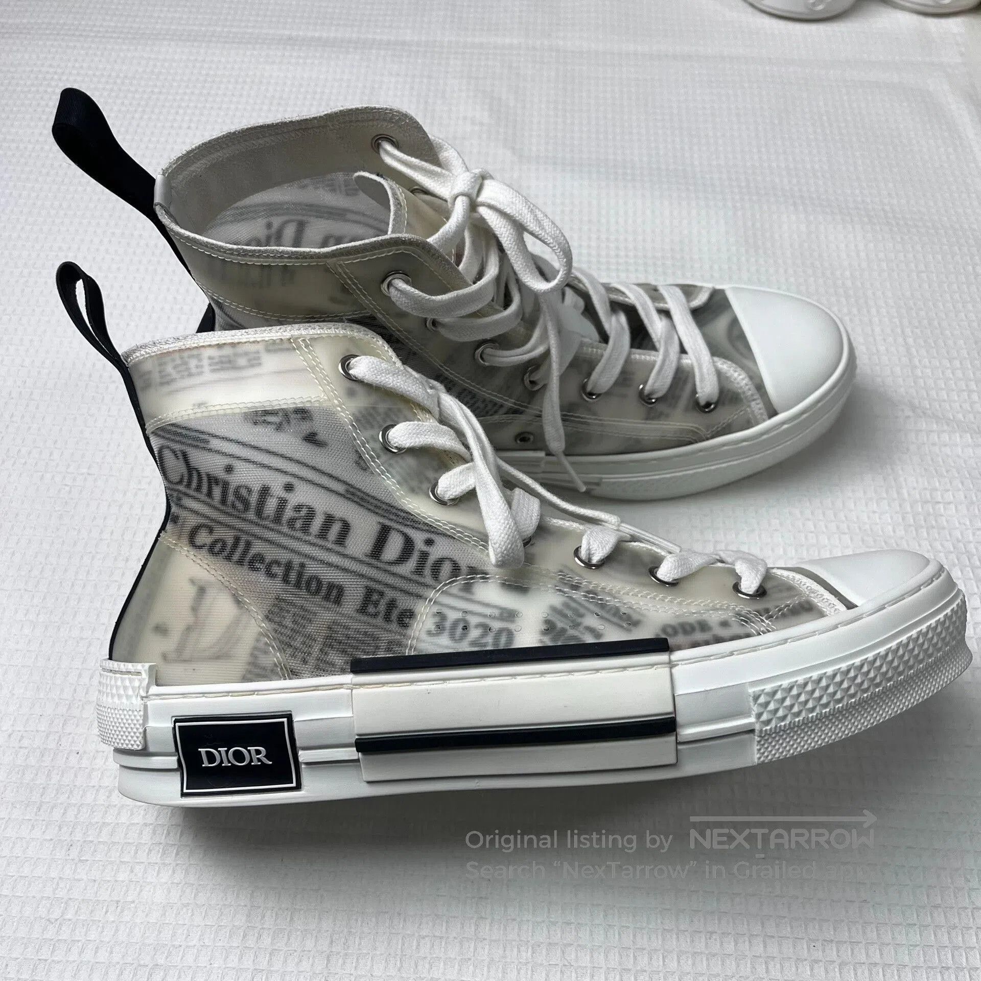 Dior Dior B23 High-Top Sneakers. Size US 7 / EU 40 - 2 Thumbnail
