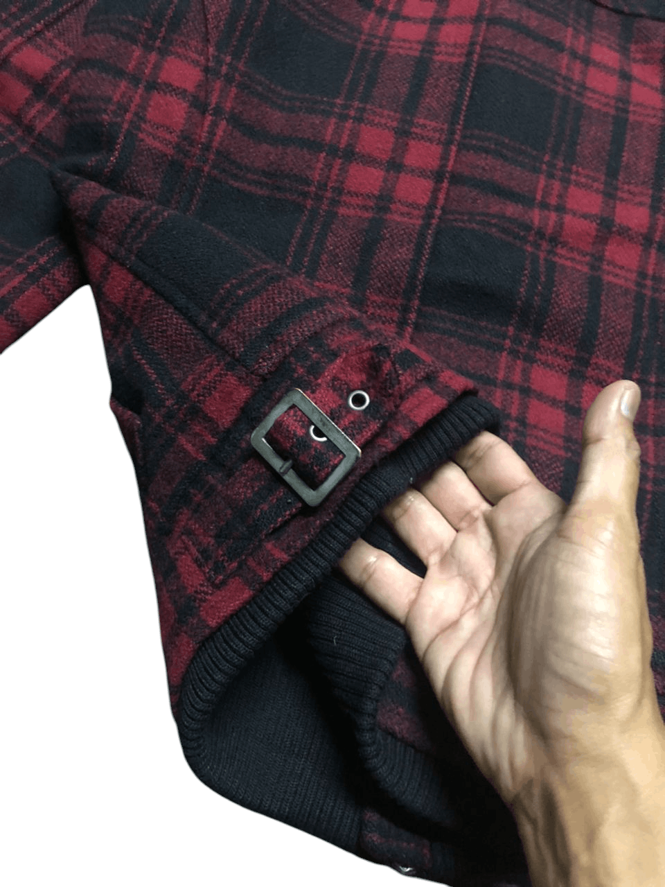 In The Attic In The Attic Plaid Peacock Zipper Jacket Wool Punk Style Size US M / EU 48-50 / 2 - 10 Thumbnail