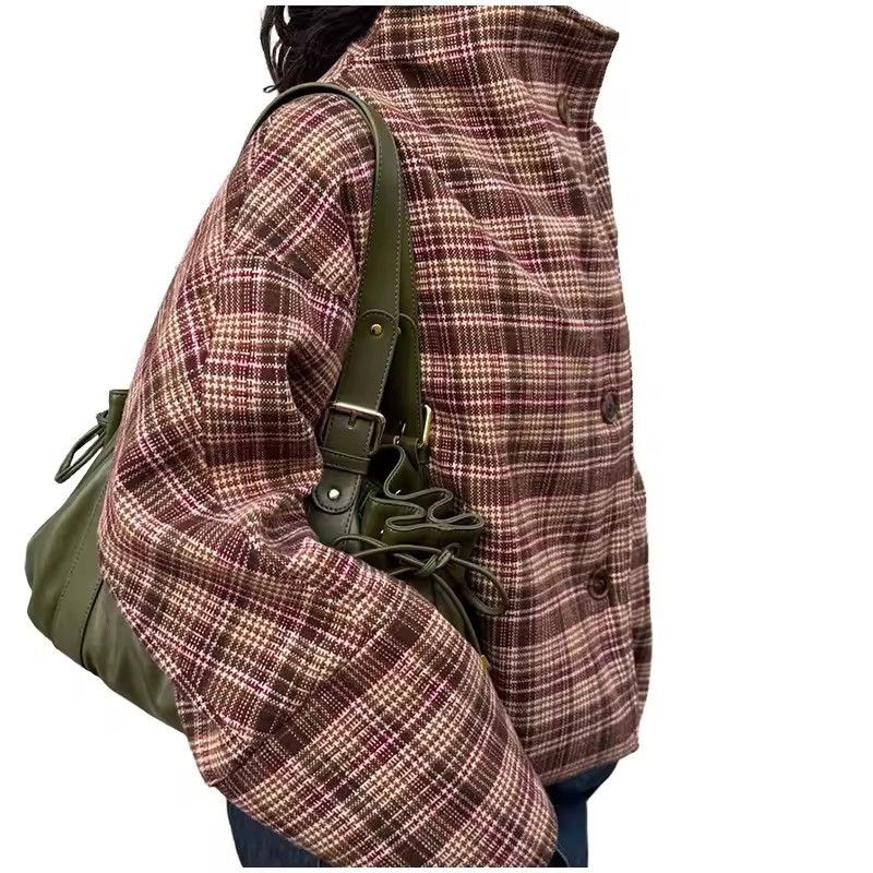 Vintage Striped Retro Y2k Style Loose Streetwear Coat Jacket Size S / US 4 / IT 40 - 8 Thumbnail