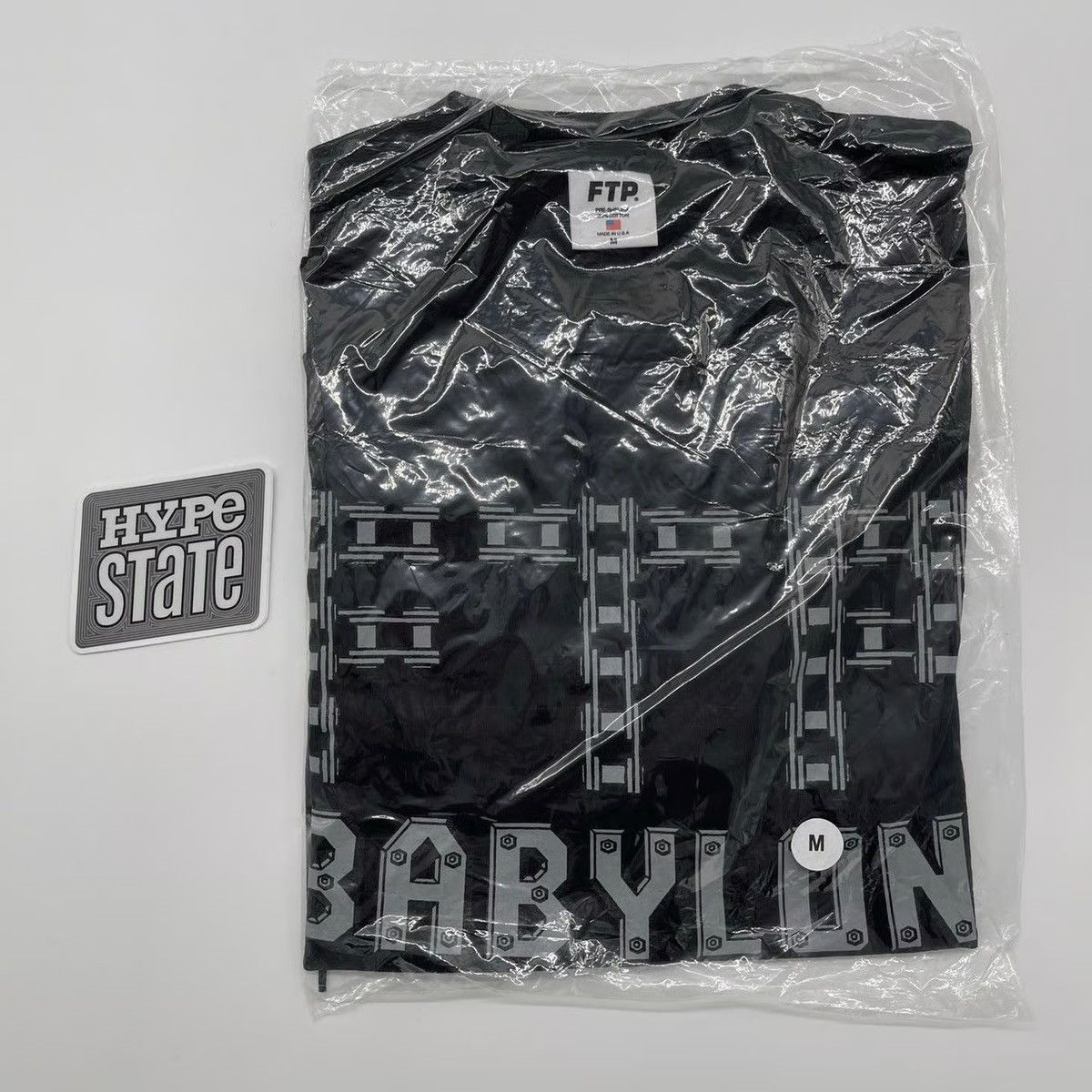Babylon × Fuck The Population FTP x Babylon Chain Tee Black Size US M / EU 48-50 / 2 - 1 Thumbnail