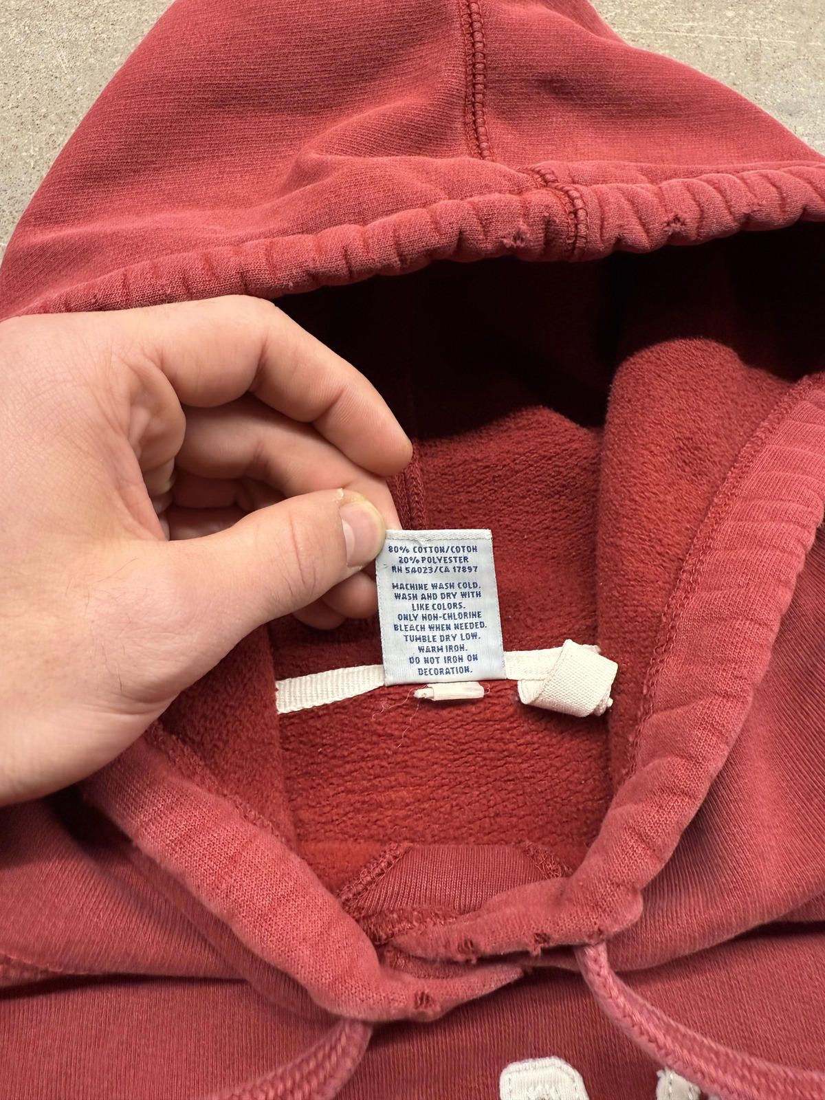 Old Navy Vintage Y2K Old Navy Las Cruces Faded Distressed Hoodie Size US XXL / EU 58 / 5 - 4 Thumbnail