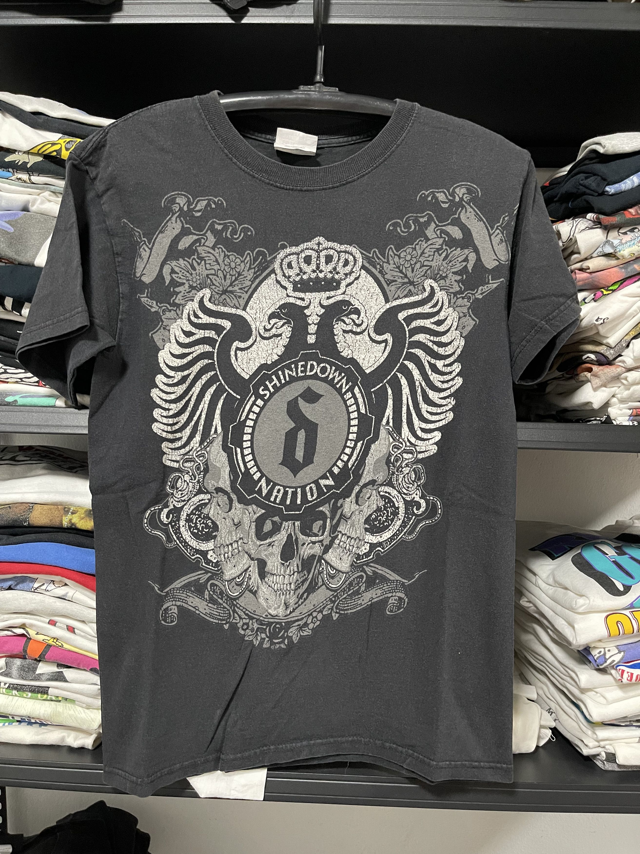 Band Tees shinedown nation Band Tee S Size US S / EU 44-46 / 1 - 1 Thumbnail