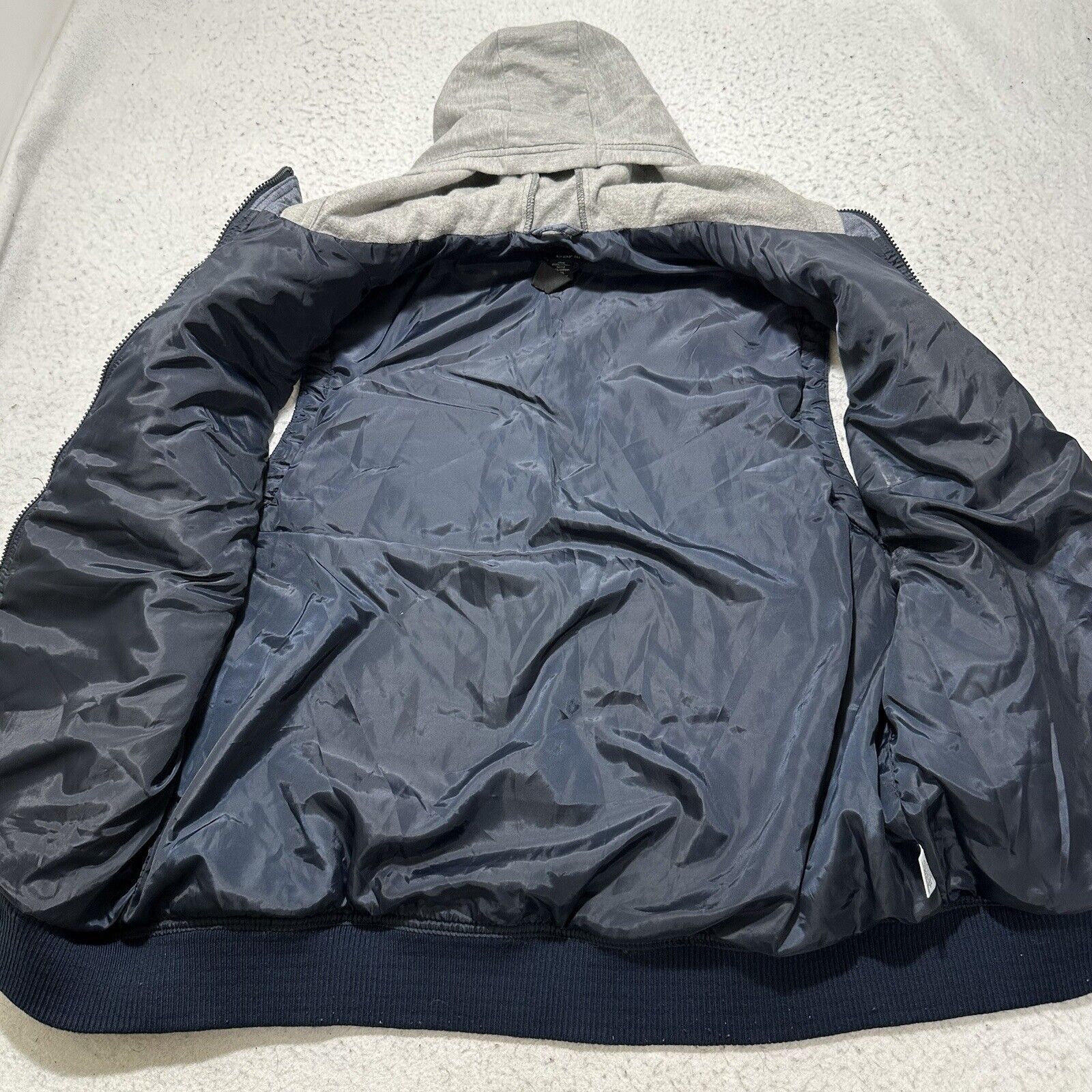 Bar III Bar III XXL Hooded Vest Sleeveless Jacket Quilted Navy Blue Size XXL / US 16-18 / IT 52-54 - 7 Thumbnail