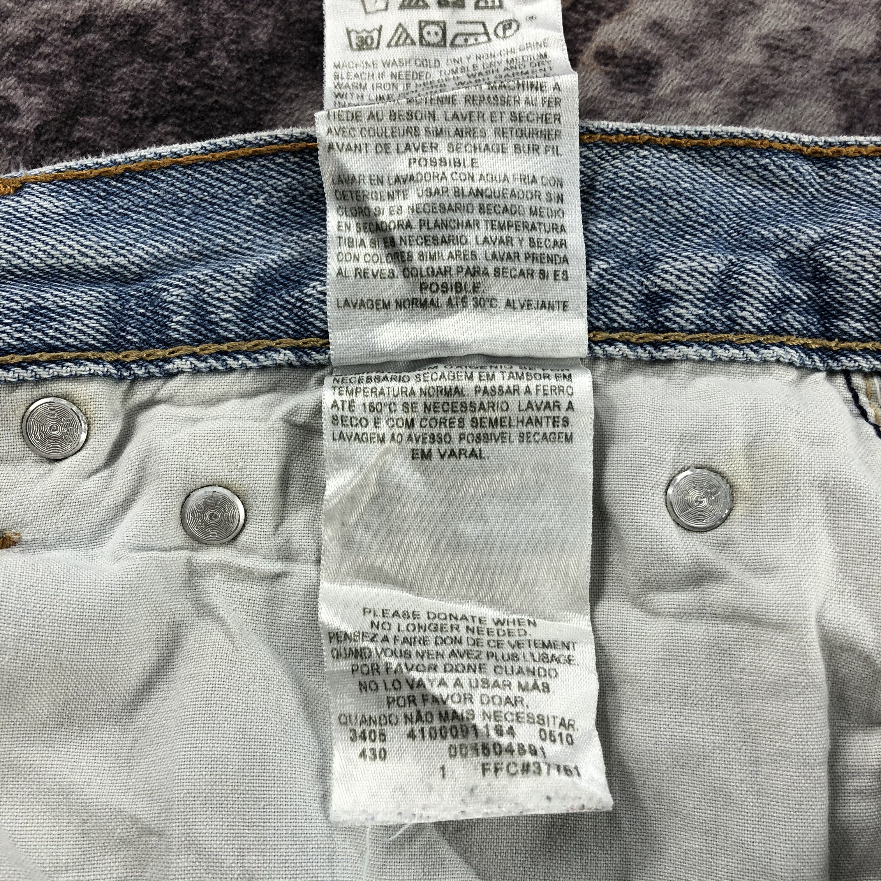 Levi's × Vintage Vintage Blue Wash Levis 550 Jeans-JM2955 Size US 33 - 13 Thumbnail