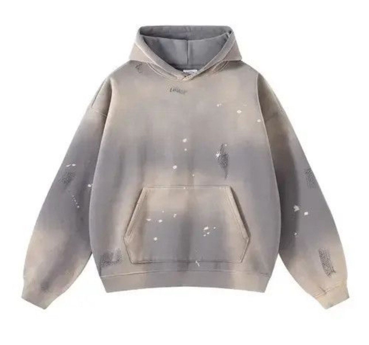 Other #33 Speckled Ink Rubbed Hoodie Distressed Size US XL / EU 56 / 4 - 1 Thumbnail