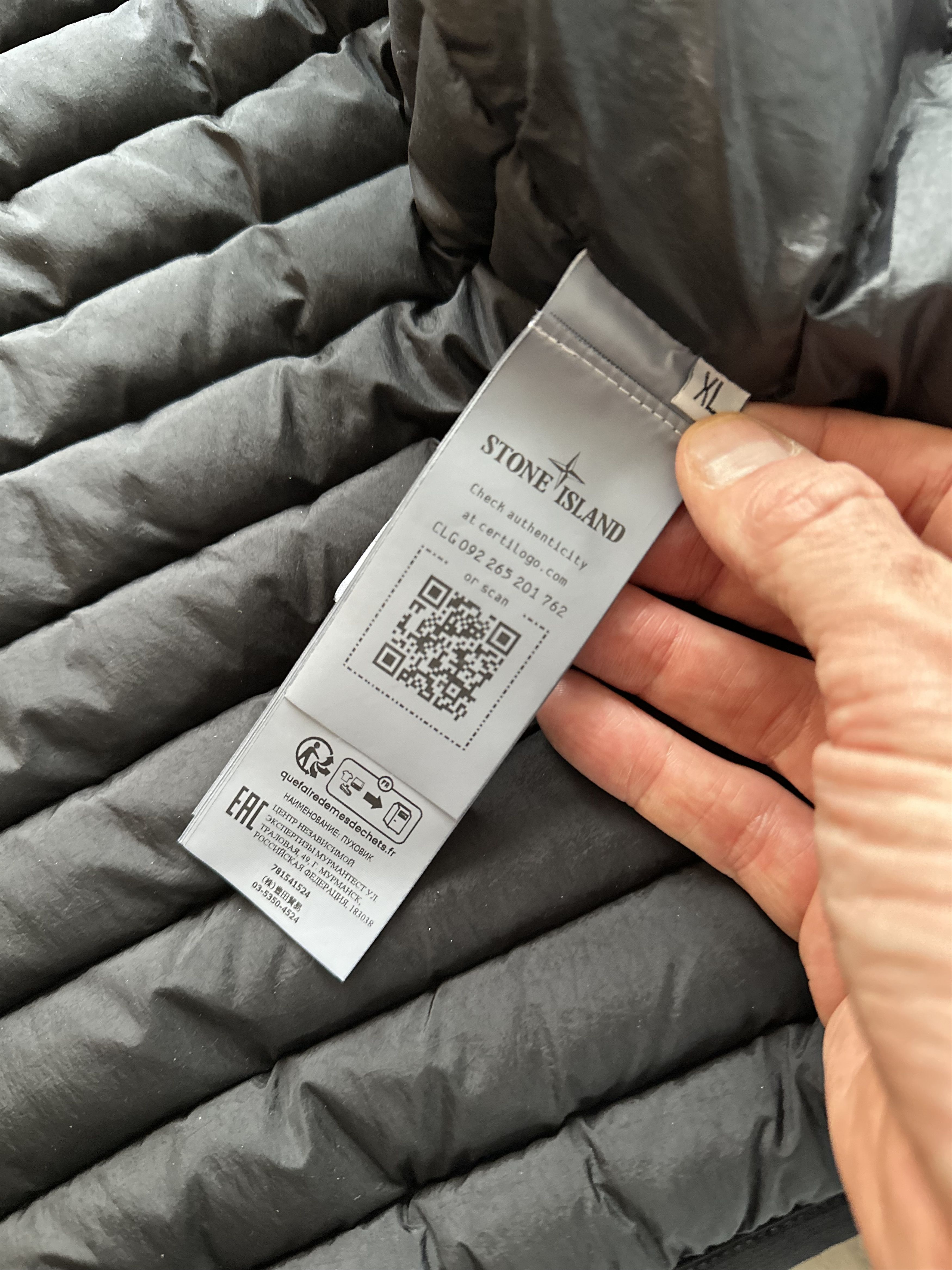 Stone Island STONE ISLAND Packable Blouson Loom Woven Chambers R-Nylon Size US XL / EU 56 / 4 - 8 Thumbnail