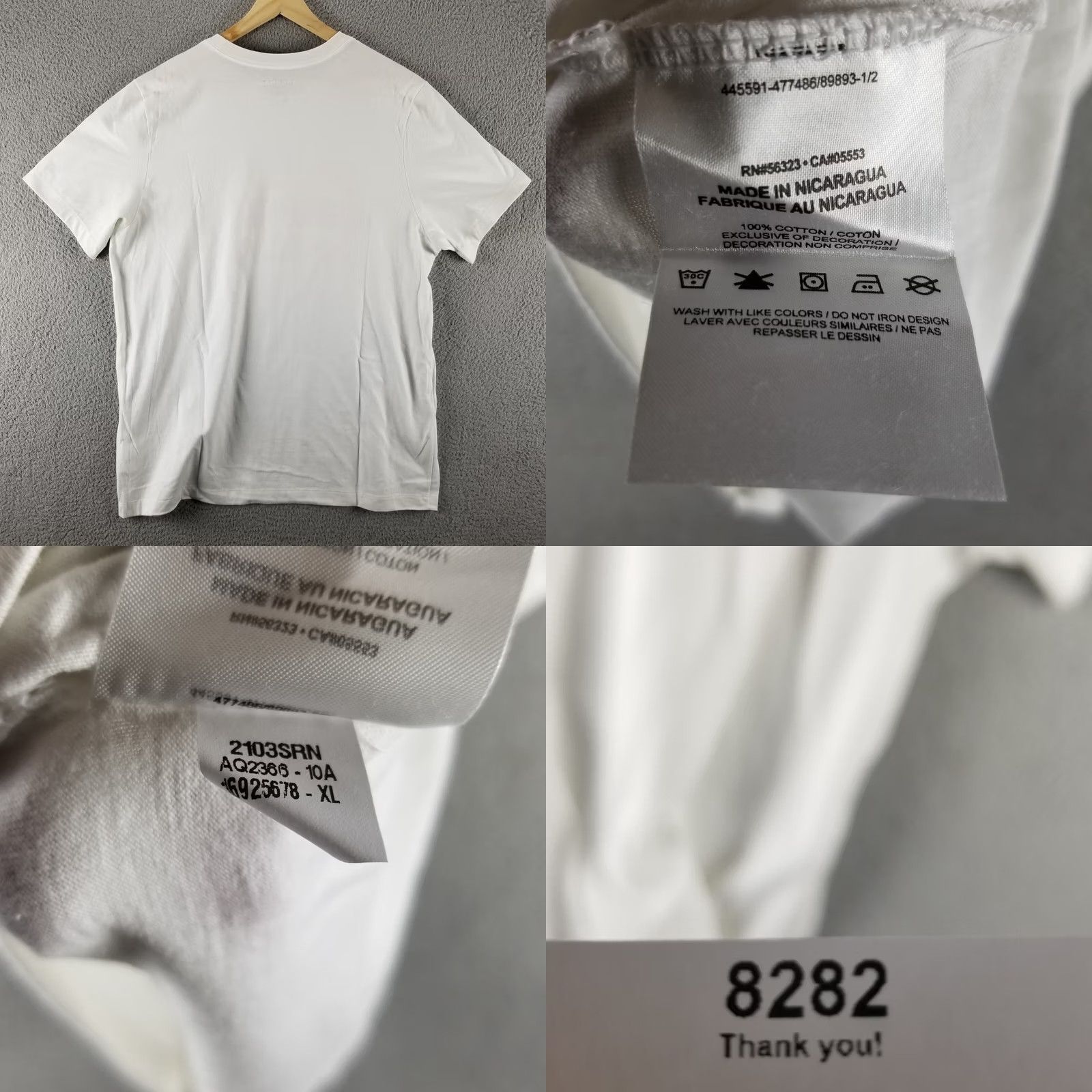 Nike Nike Jordan Jumpman BBQ 2022 Shirt XL White Crew Neck Short Sleeve Men T-Shirt Jordan Jumpman Sports World Headquarters Exclusive Tee Size US XL / EU 56 / 4 - 8 Thumbnail