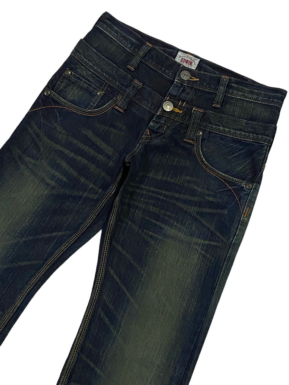 Edwin Edwin Double Waist Denim Pants Size US 30 / EU 46 - 18 Thumbnail