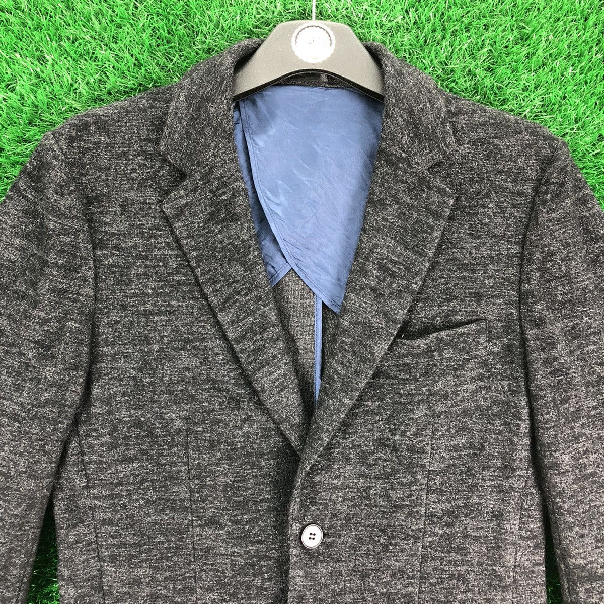 agnes b. Vintage 90's Agnes B Homme Paris Wool Coat Jacket Size S / US 4 / IT 40 - 8 Thumbnail