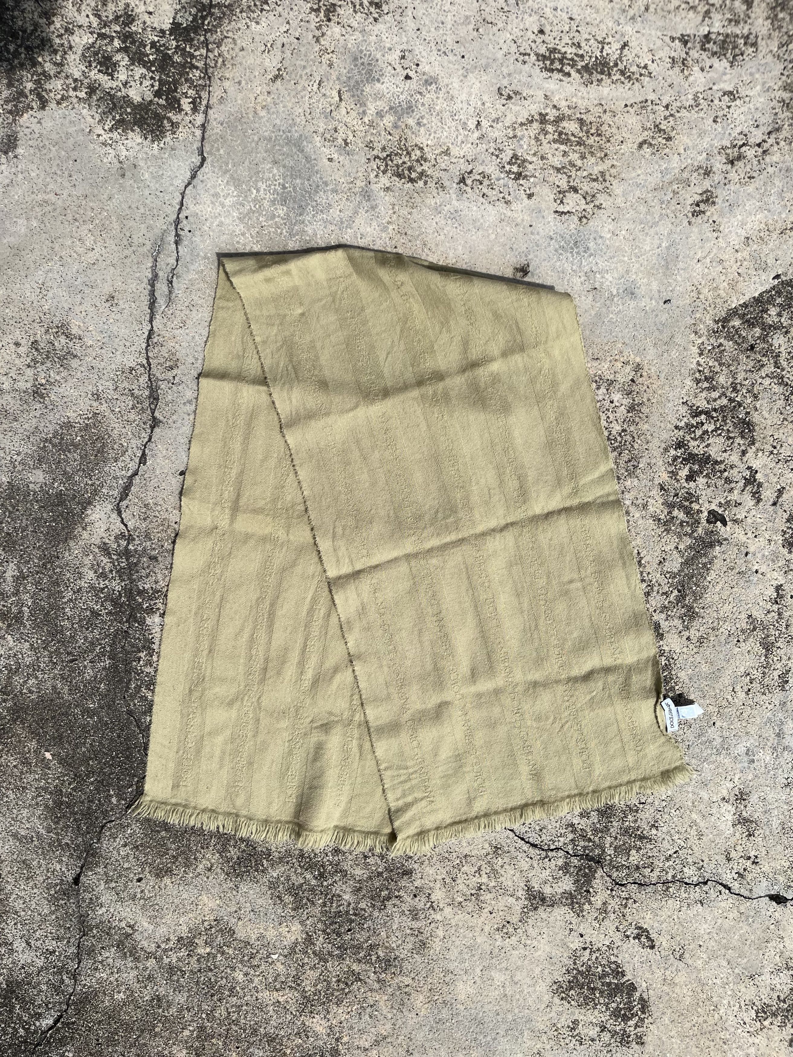 Dolce & Gabbana Dolce Gabbana Wool Scarf Size ONE SIZE - 2 Thumbnail